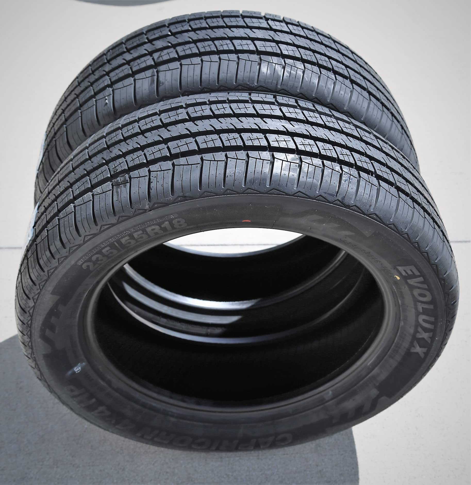Evoluxx Capricorn 4X4 Hp All-Season Performance Radial Tire-235/55R18 235/55/18 235/55-18 104V Load Range Xl 4-Ply Bsw Black Side Wall