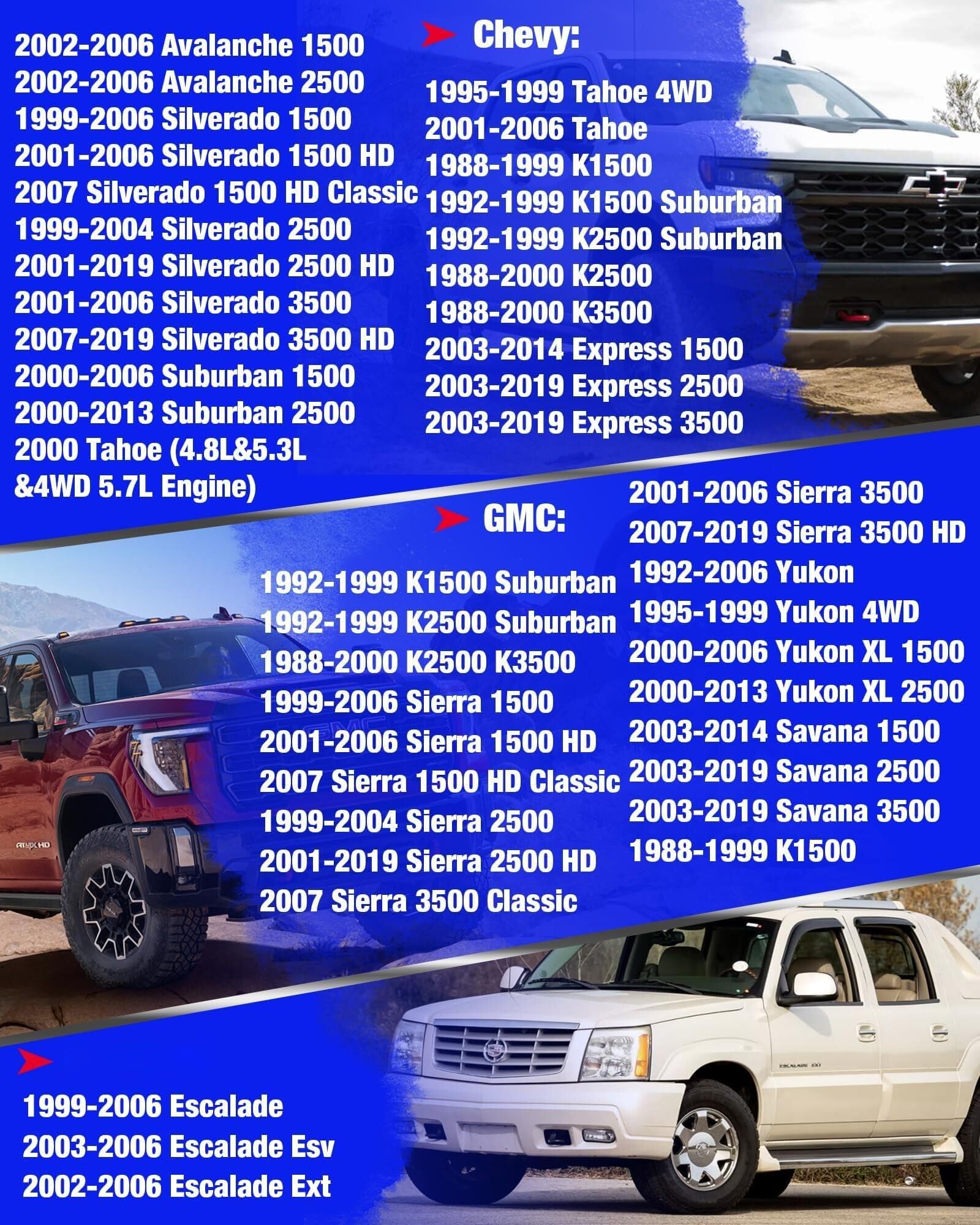 Ksp Sway Bar Link For Sliverado Sierra 2500 3500Hd, 2Pcs Front Stabilizer Bar Link For Chevy Gmc Express Savana, Aftermarket Sus