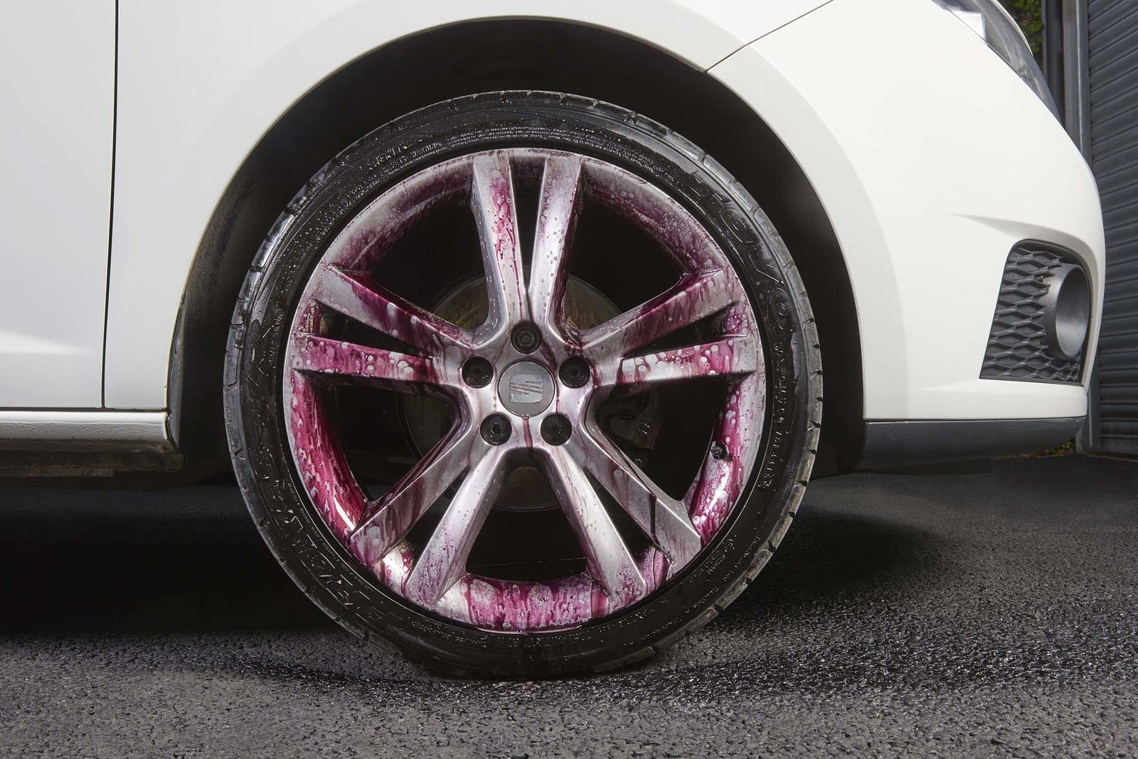 Autoglym Magma Liquid Clay 500ml - Red Car Bodywork & Wheel Fallout Remover, Removes Iron Specks, Brake Discs Cleaner