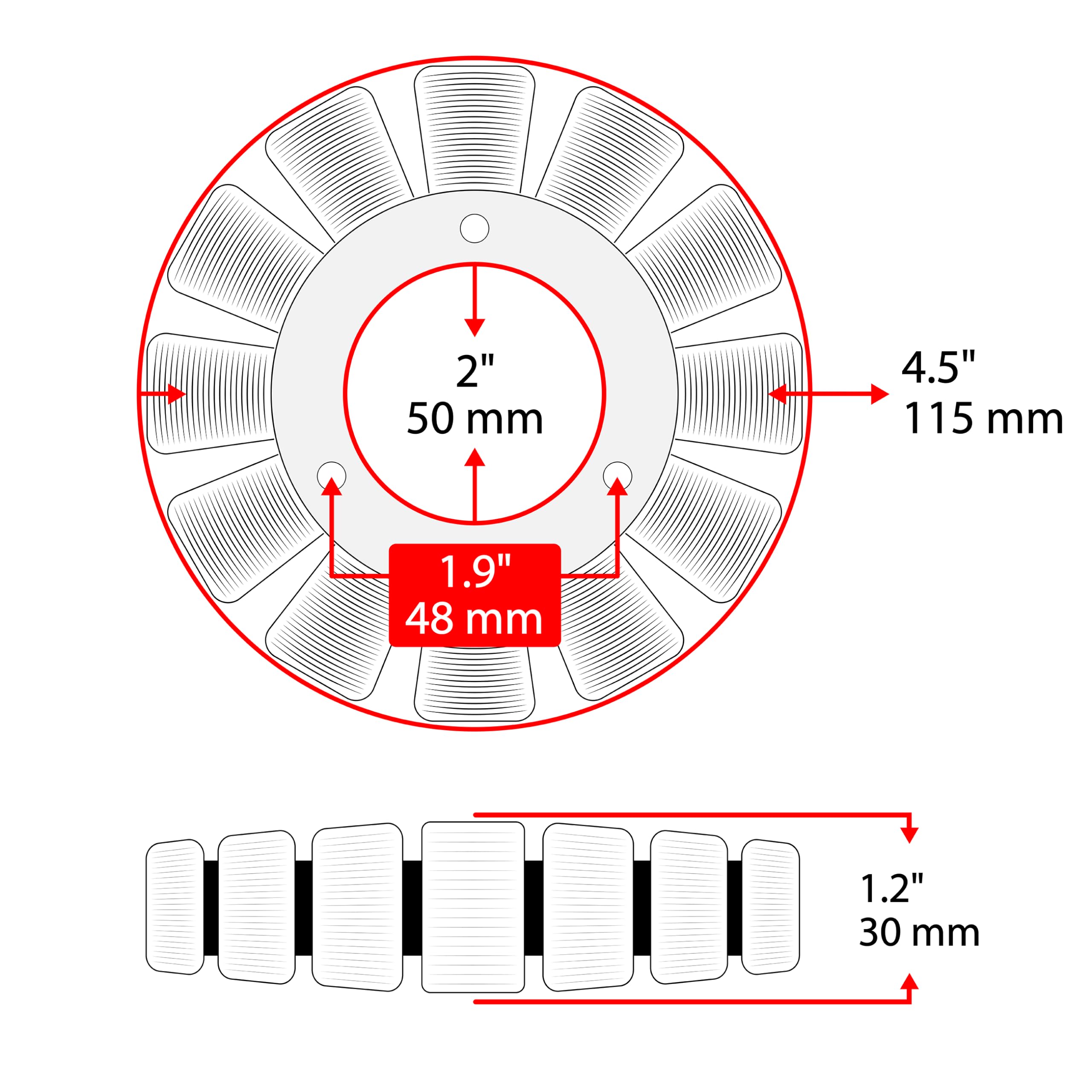 Caltric Stator Compatible With Polaris Sportsman 500 2000 (S#00-29083 & After) 2002 (S#00-29083 & After)