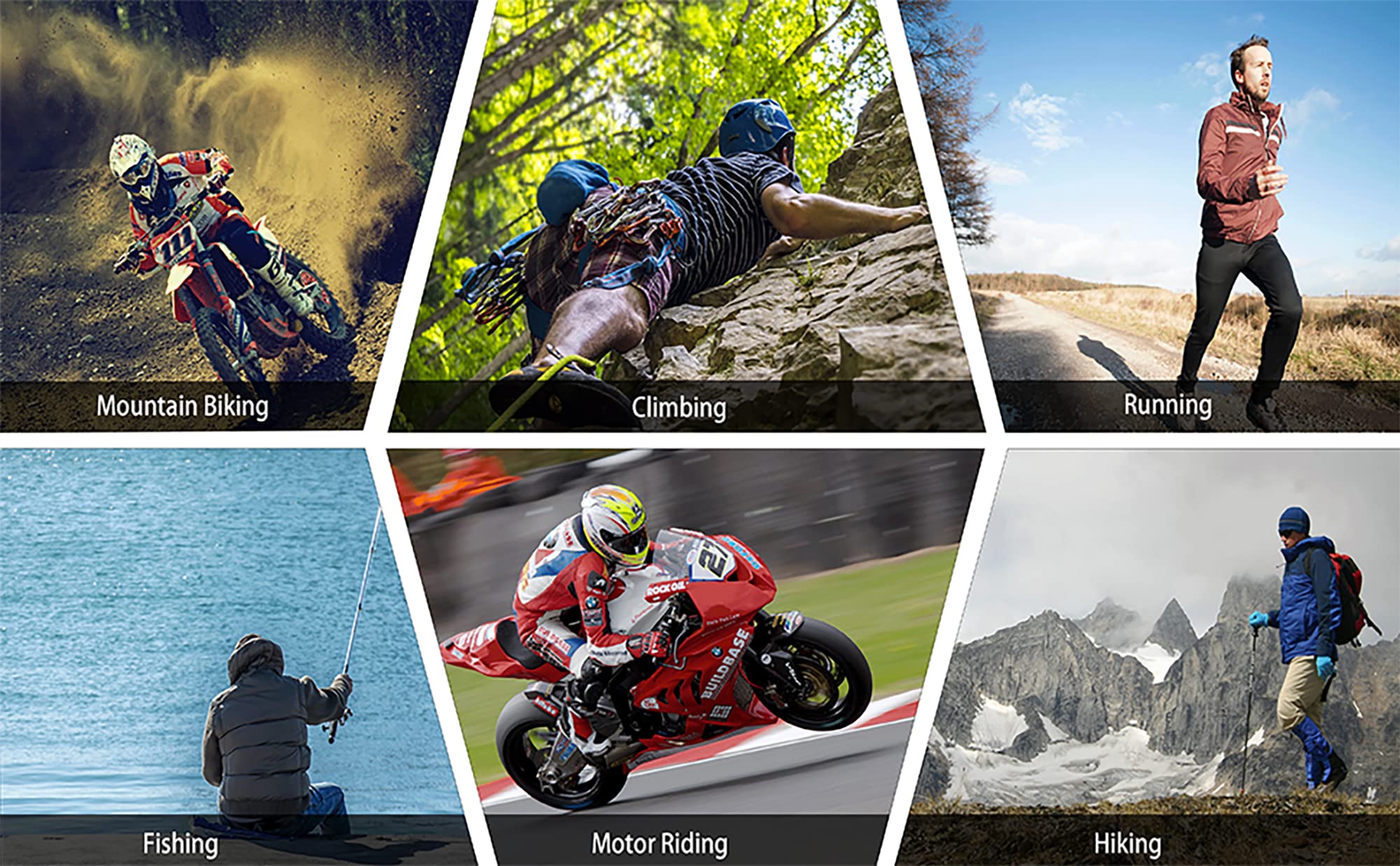 Fastgoose Skeleton-Paw Motorcycle Gloves For Men&Women,Cycling Glove Breathable Dirtbike Glove For Atv Mtb Motocross Racing (Blue0001, X-Large)