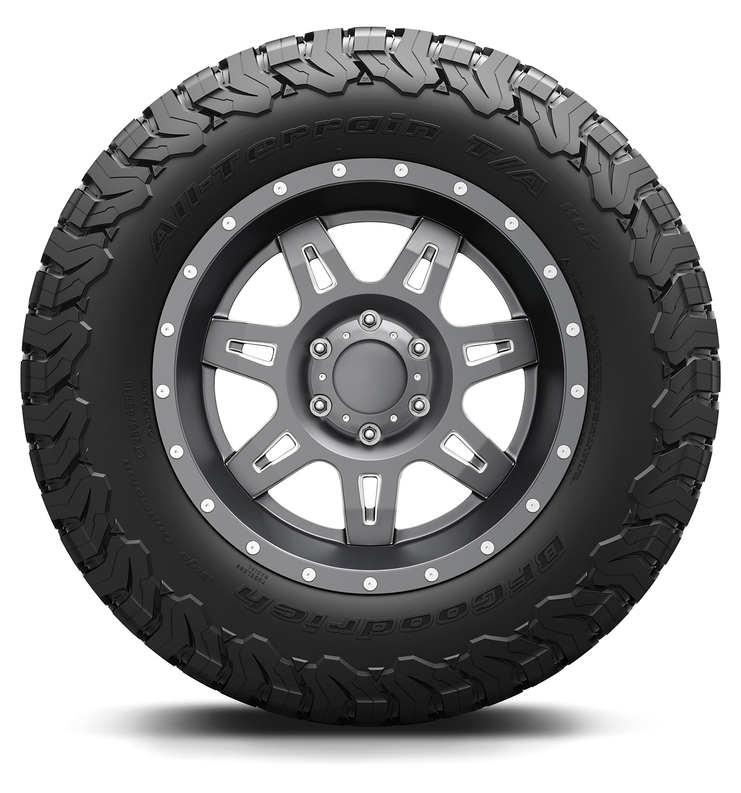 Bfgoodrich All Terrain T/A Ko2 Radial Car Tire For Light Trucks, Suvs, And Crossovers, Lt265/70R17/C 112/109S Lrc