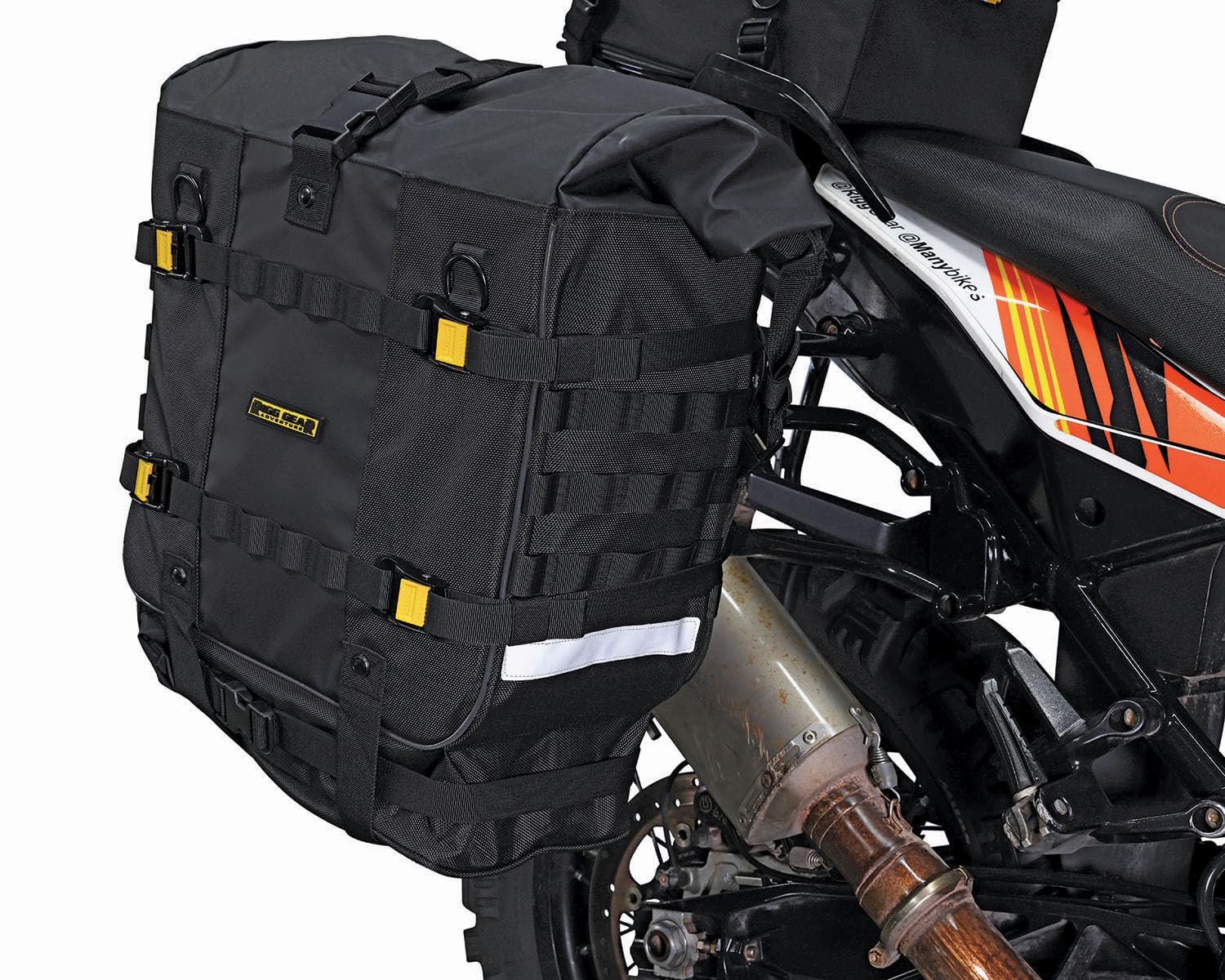 Nelson Rigg RG-2050 Trails End Adventure Saddlebags - UltraMax Fabric, Adventure Size, Durable Design