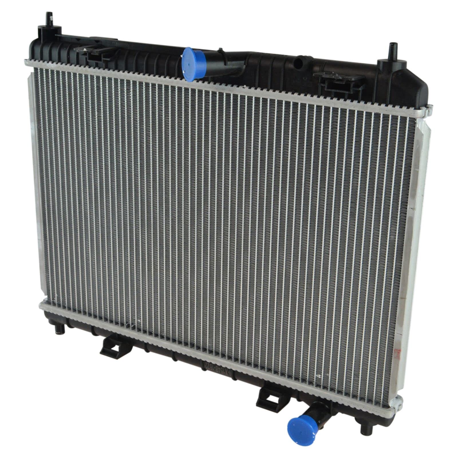 Trq Radiator Assembly Aluminum Core Compatible With 11-18 Ford Fiesta Cu13201 Fo3010296