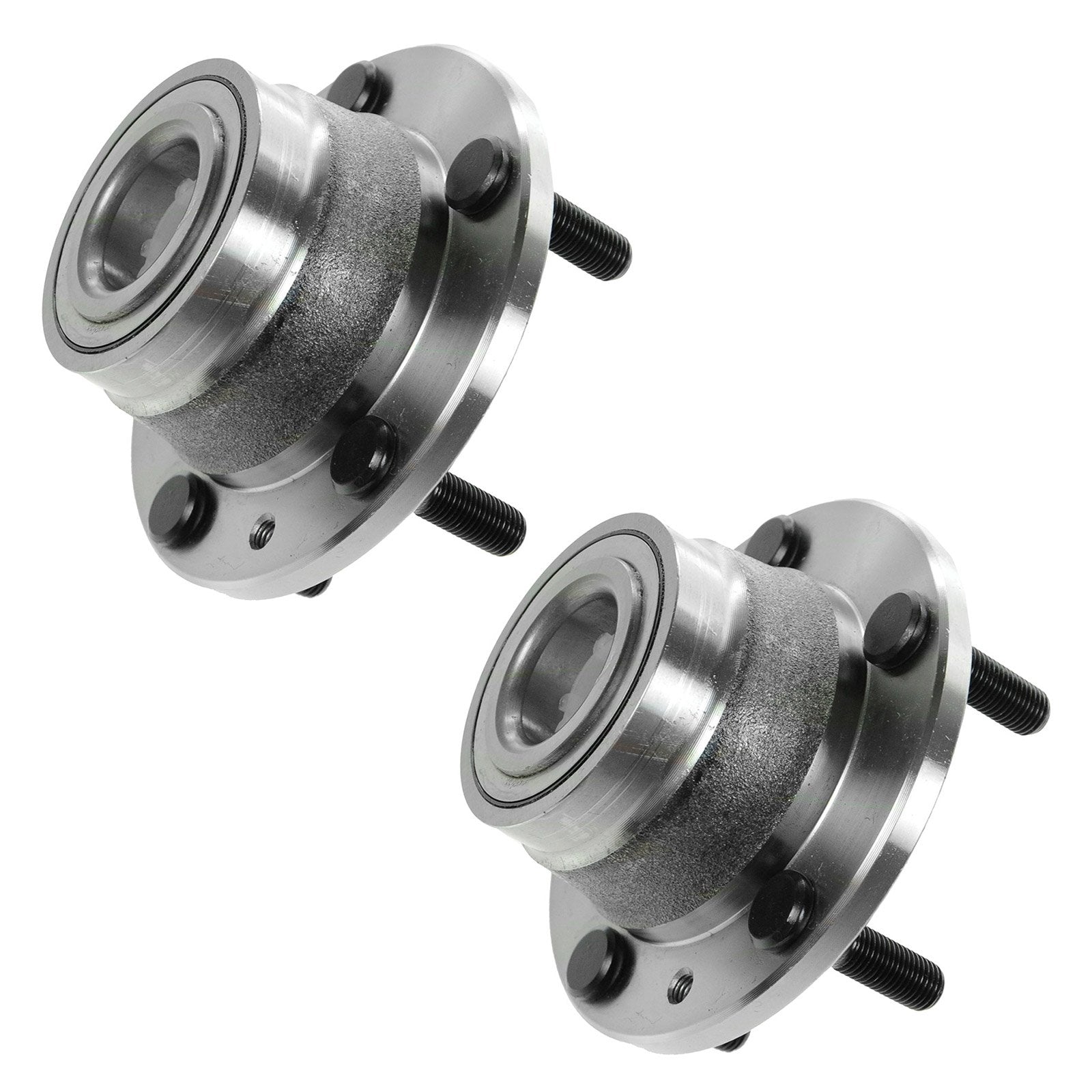 Trq Rear Wheel Hub Bearings Assembly Set Compatible With 2006-2007 Ford Fusion 2003-2004 Mazda 6 2006 Mercury Milan