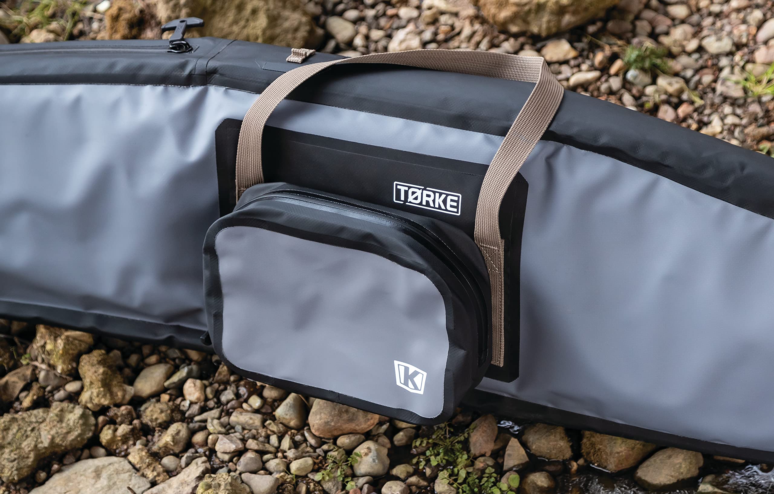 Kuryakyn 5179 Tørke Large Removable Dry Pouch: Mounts to MOLLE loops on Kuryakyn & Momentum luggage, Black