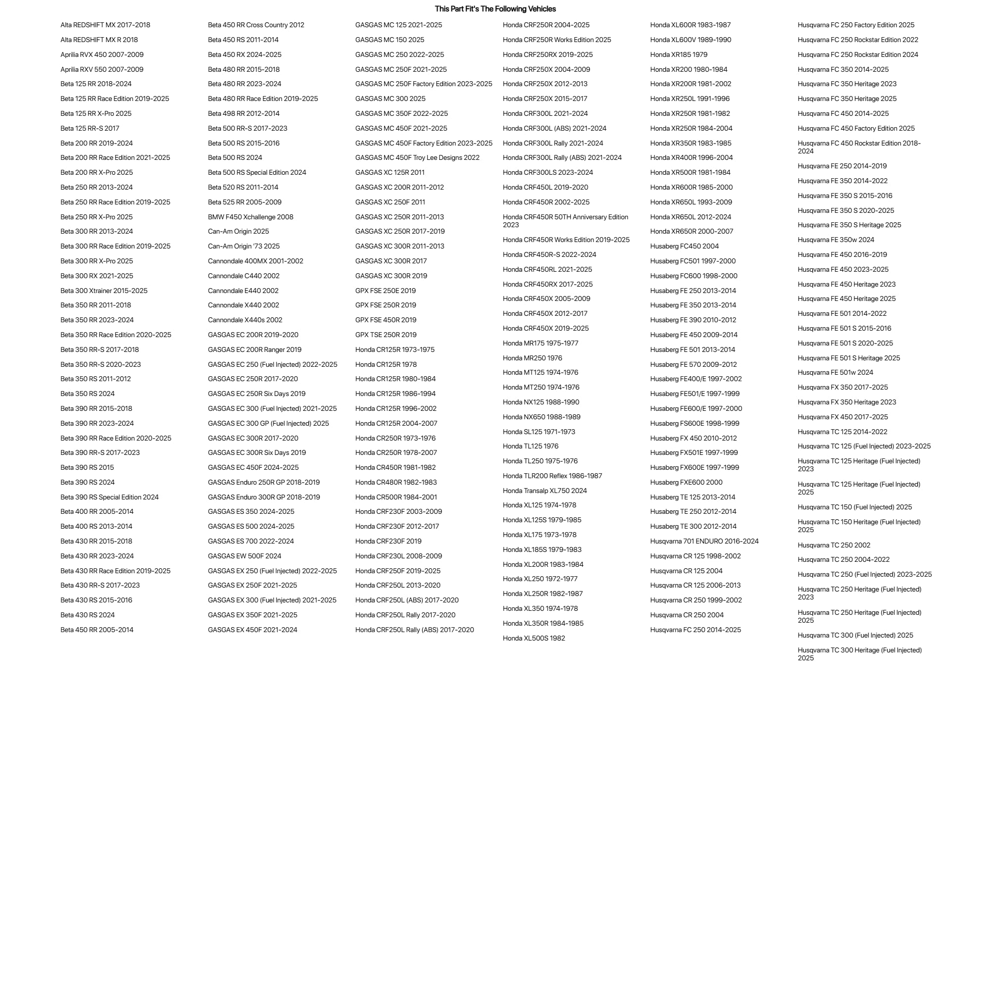 Tusk Heavy Duty 2Mm Motorcycle Tube 80/100X21