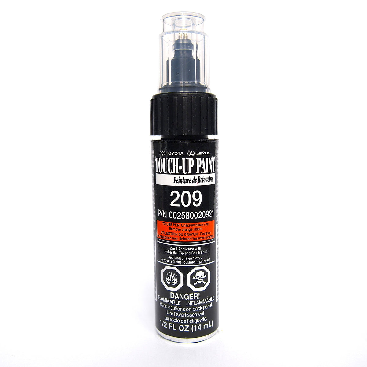 Toyota Touch Up Paint 209 Black Sand Pearl Genuine Scion/Lexus