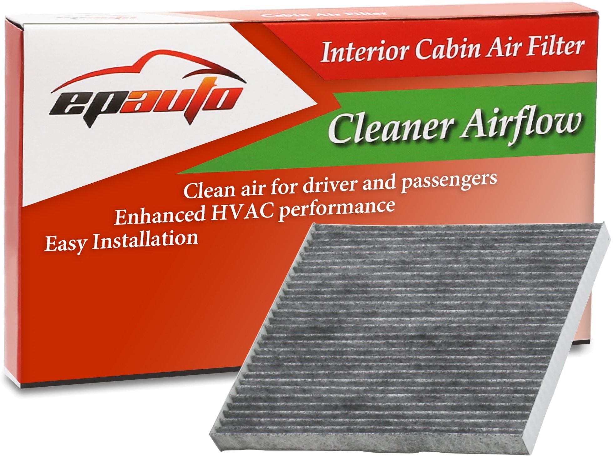 Epauto Cp819 (Cf11819) Replacement For Hyundai/Chevrolet/Gmc/Kia/Saturn Premium Cabin Air Filter Includes Activated Carbon