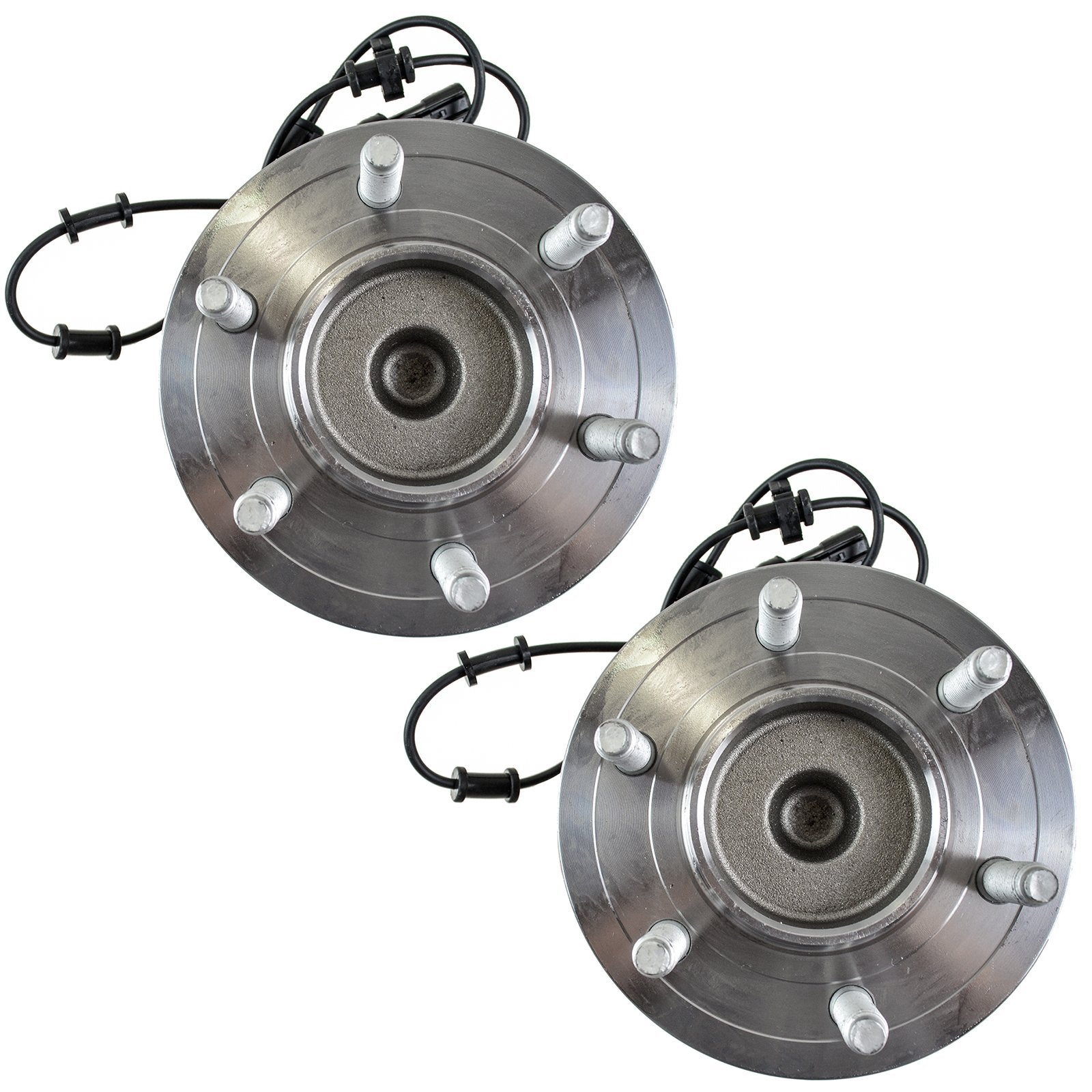 Trq Front Wheel Hub Bearings Assembly Set Compatible With 2002-2006 Ford Expedition Lincoln Navigator