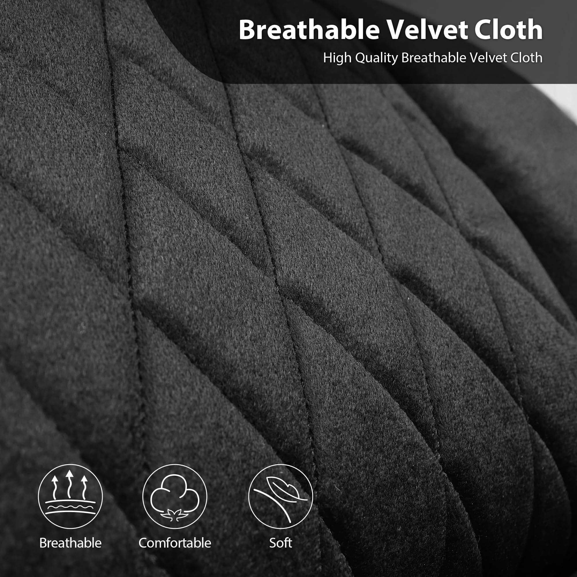 Car Pass Luxury Warm Velvet Leather Car Seat Covers Front Seats, Breathable Soft Premium Faux Leather Front Seat Covers, Armrest