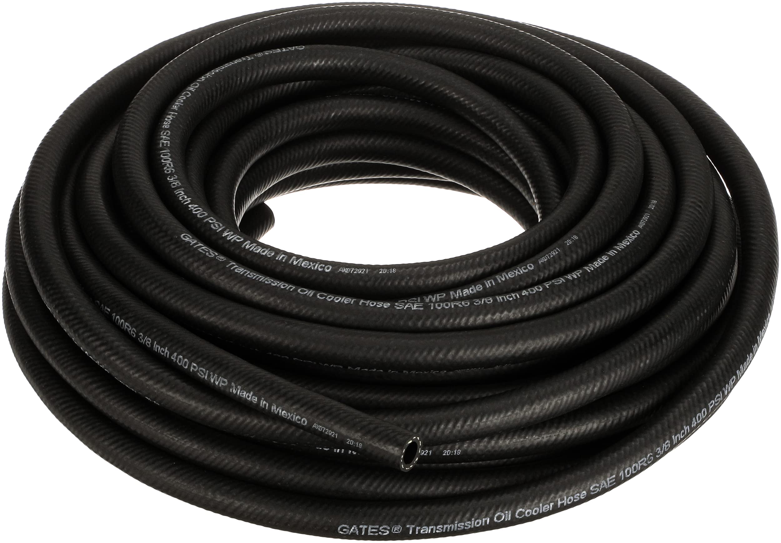 Gates 27061 Transmission Oil Cooler Hose-50 Length, Inner Diameter 3/8