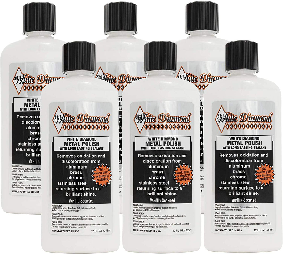 Schultz Laboratories Metal Polish - Perfect For Stainless Steel, Brass, Aluminum, Chrome, Gold, Silver - Multi-Purpose Cleaner, 