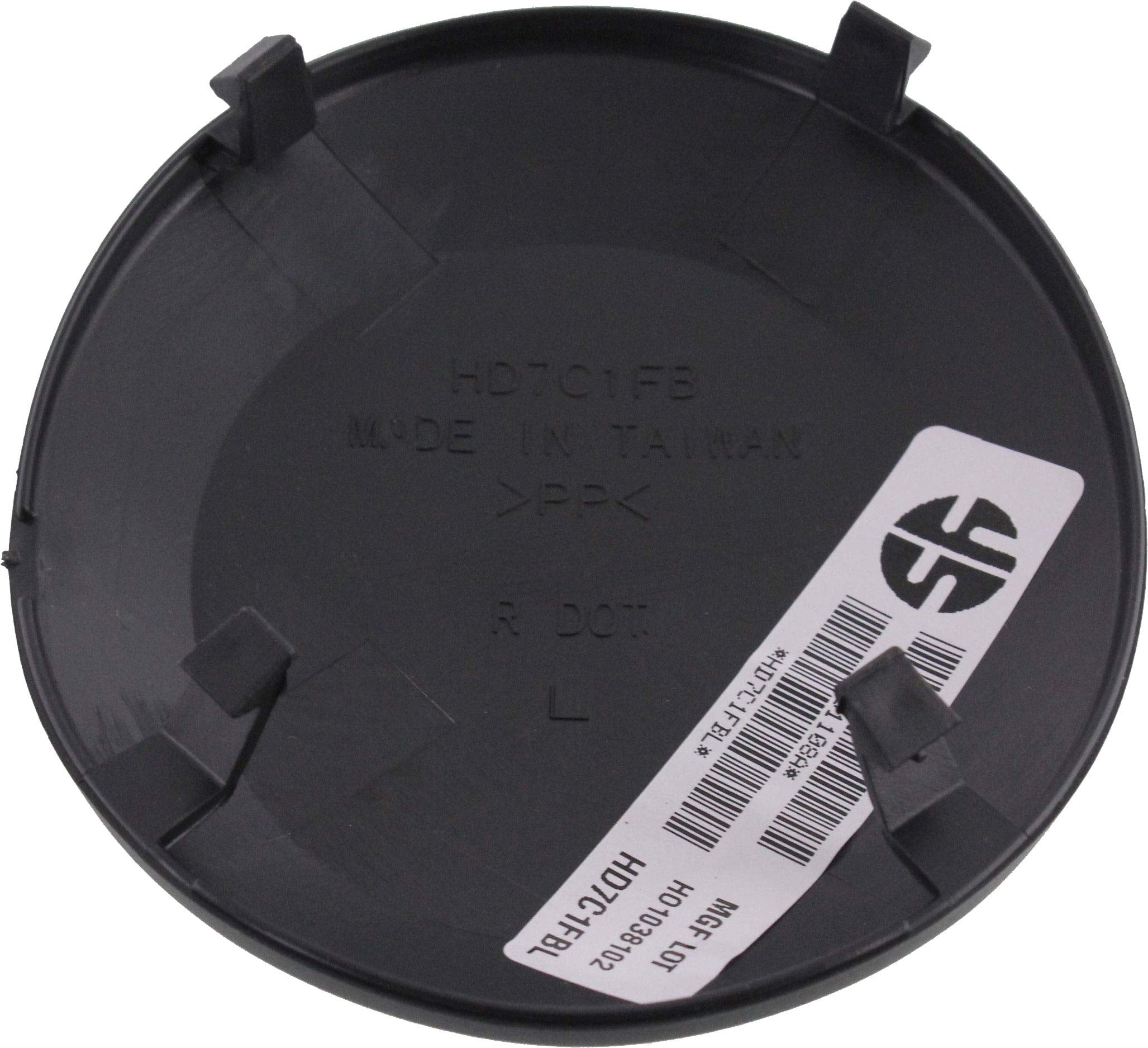 Evan Fischer Front, Driver Side Fog Light Cover Compatible With 2009-2011 Honda Pilot Primed, Cap Cover, Lx Model Ho1038102