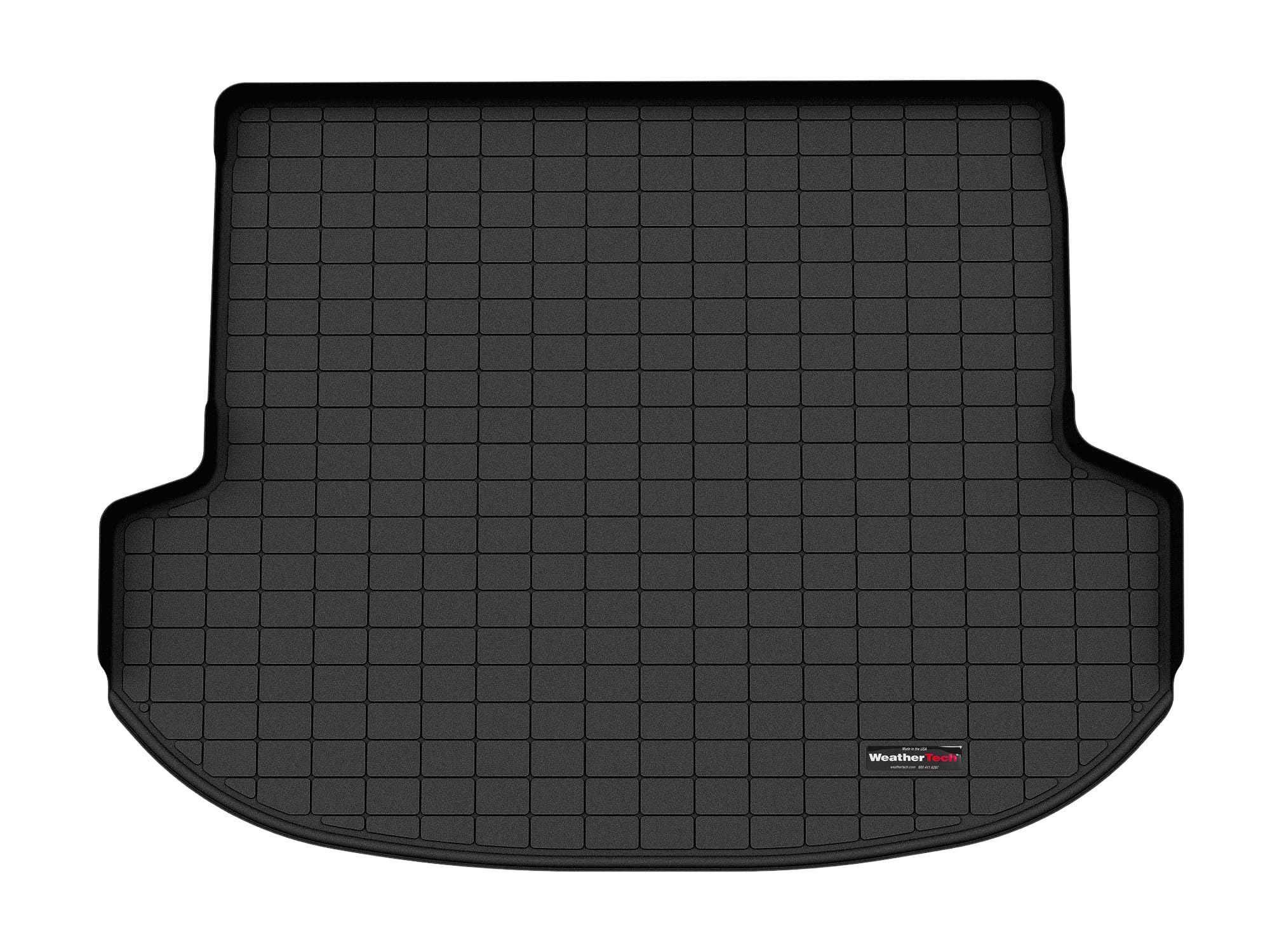 Weathertech Cargo Trunk Liner For Hyundai Santa Fe, Santa Fe Hybrid, Santa Fe Plug-In Hybrid - Behind 2Nd Row (401415) Black