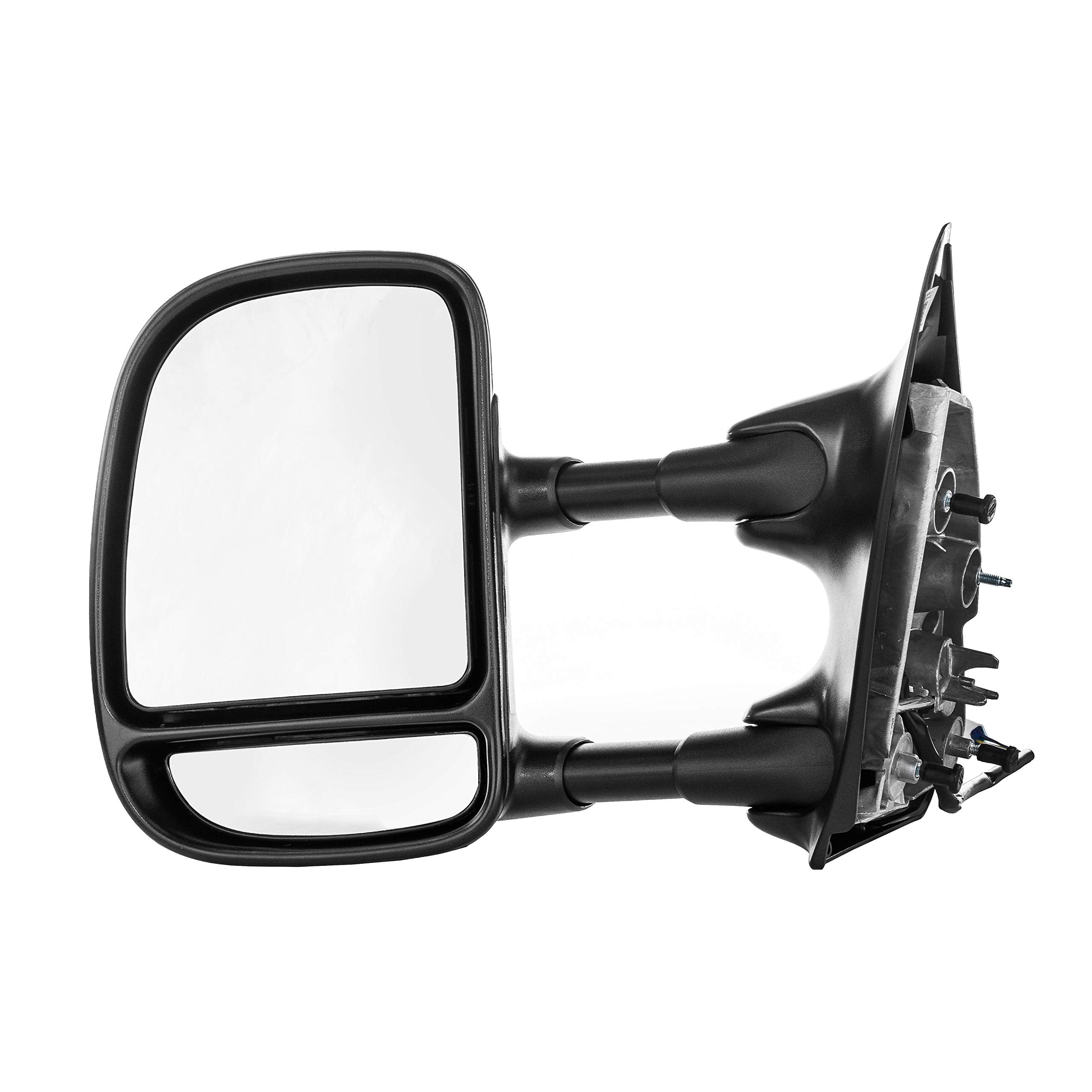Dependable Direct Left Driver Side Textured Mirror for 99-02 Ford SD F-250, F-350 - Parts Link #: FO1320196
