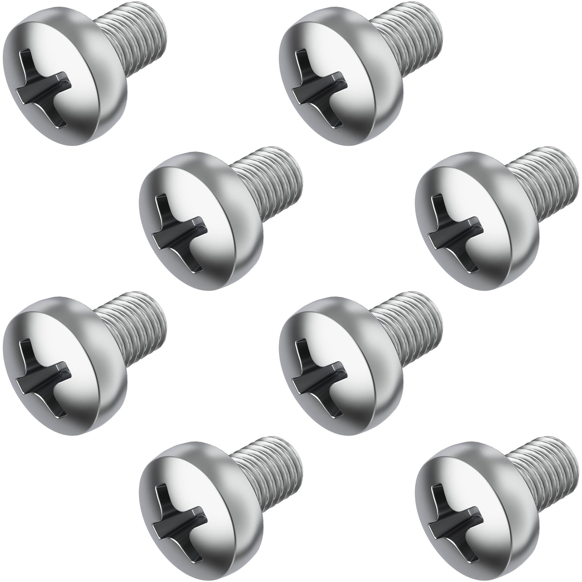 Prime Ave Stainless Steel License Plate Screws For License Plates, Frames, Covers- Rust Proof Rear Only Licence Plate Screw Set
