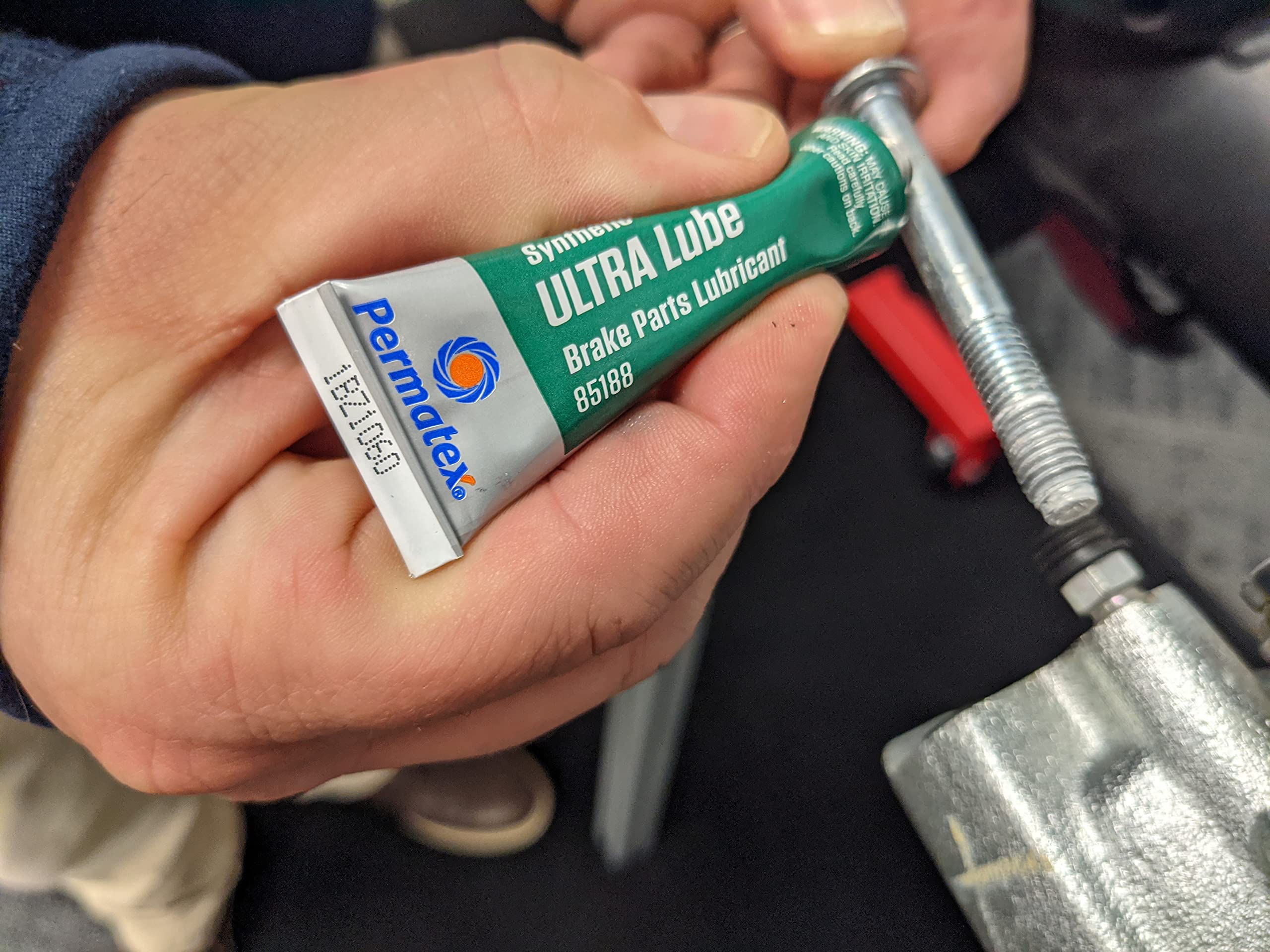 Permatex 85188-6PK Ultra Disc Brake Caliper Lube, 0.5 oz. (Pack of 6)