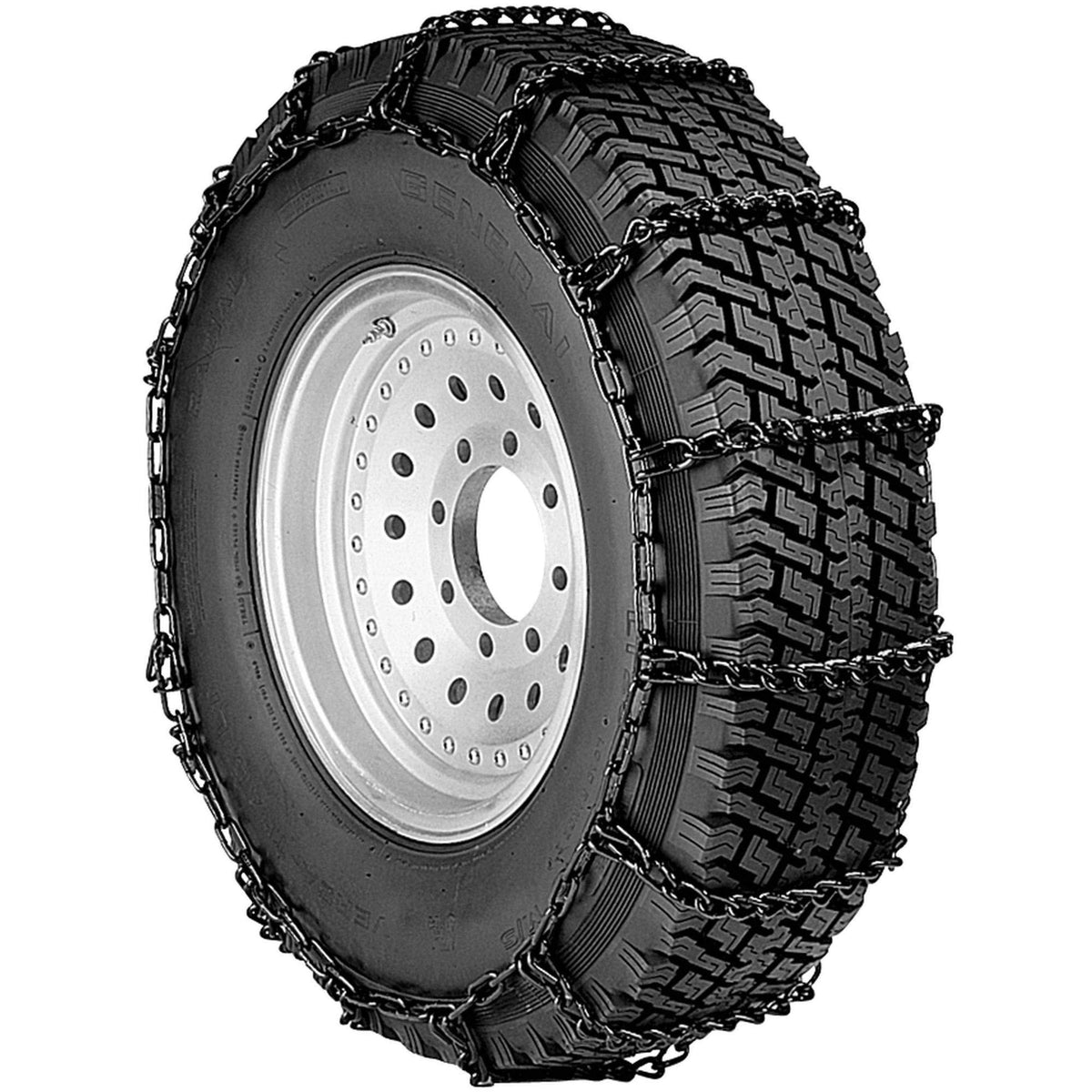 Security Chain Company QG2245 Quik Grip Truck Single LSH Tire Traction Chain - Set of 2