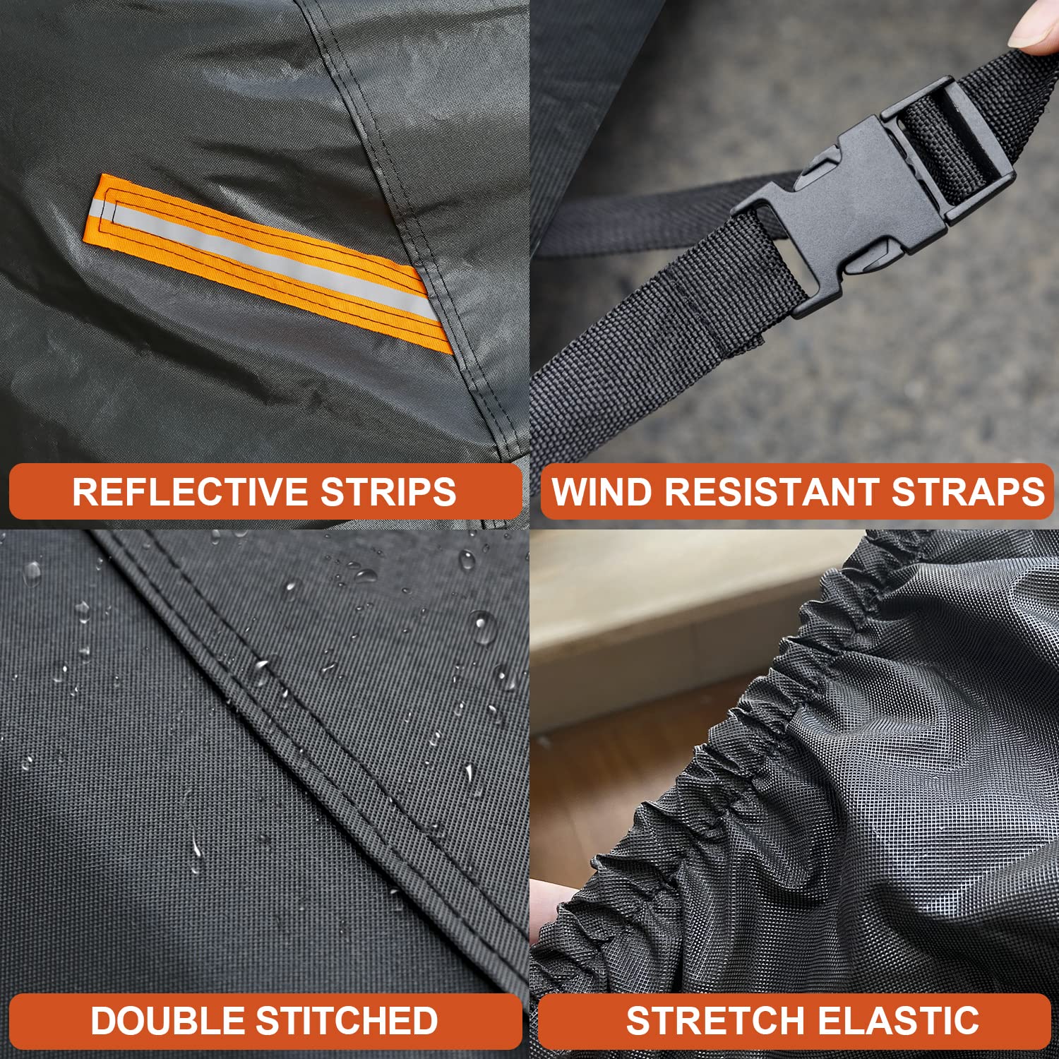 Kayme 7 Layers Truck Cover Waterproof All Weather, Heavy Duty Outdoor Pickup Cover Sun Uv Rain Protection, Universal Fit Toyota