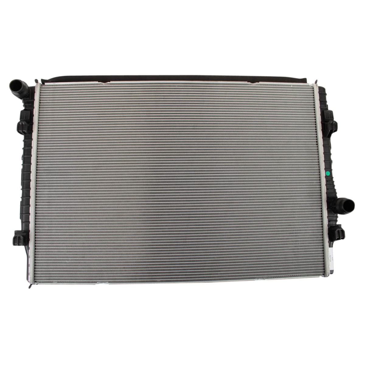 Trq Radiator Assembly Aluminum Core Compatible With 16-18 Volkswagen Golf 17-19 Golf Alltrack 15-19 Golf Sportwagen 16-22 Gti 18