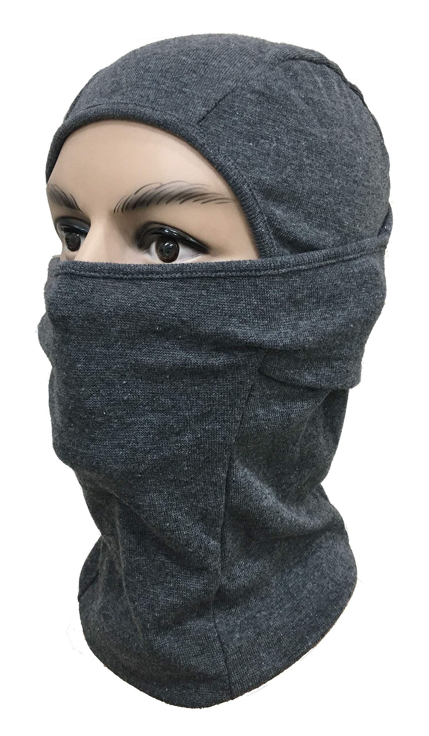 Gajraj Cotton Face Mask For Unisex (Grey, Without Valve, Free Size)