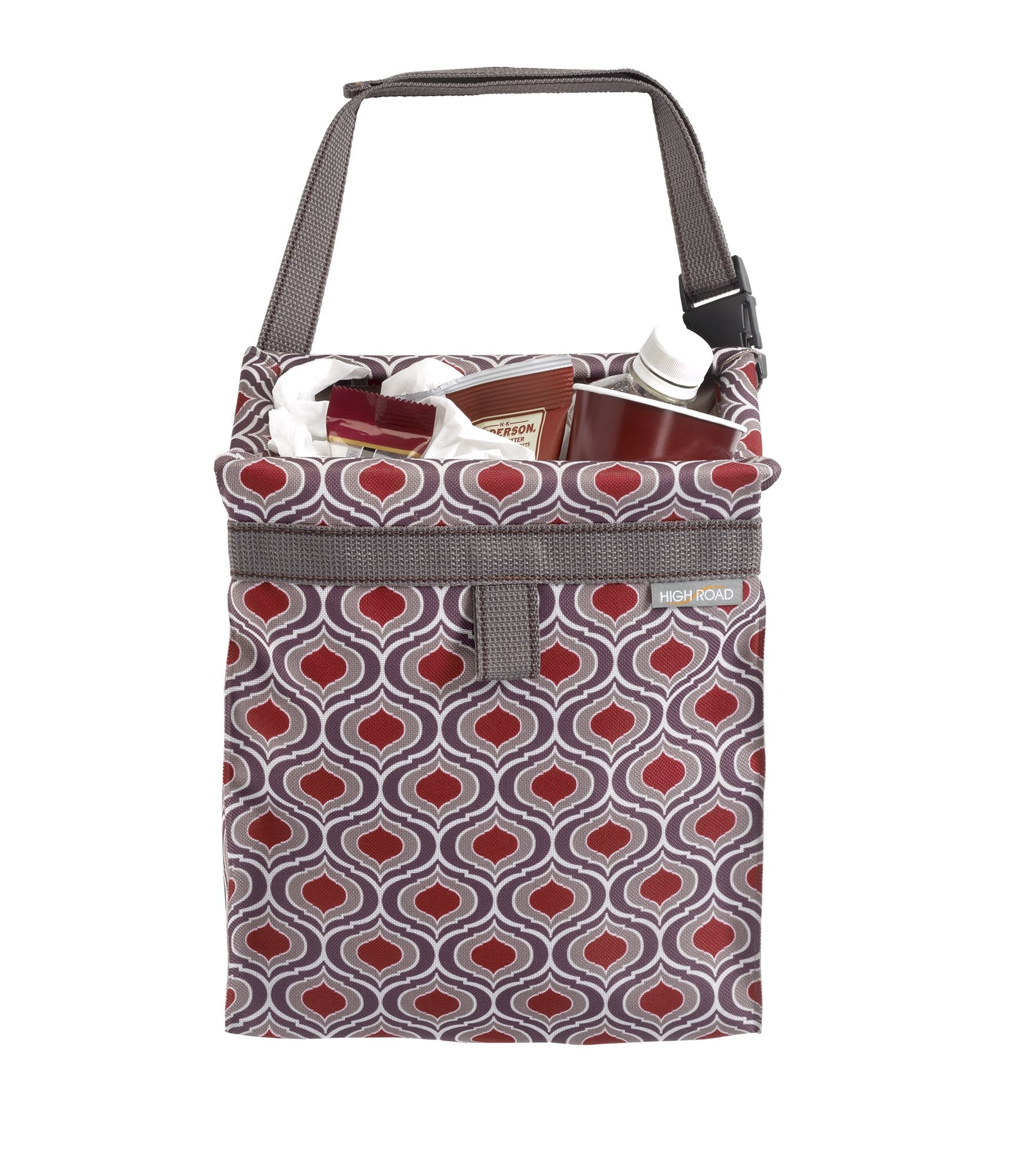 High Road Trashstash Hanging Car Trash Can And Garbage Bag With Push-Close Cover And Waterproof Bin For Cars, Suvs And Trucks (S