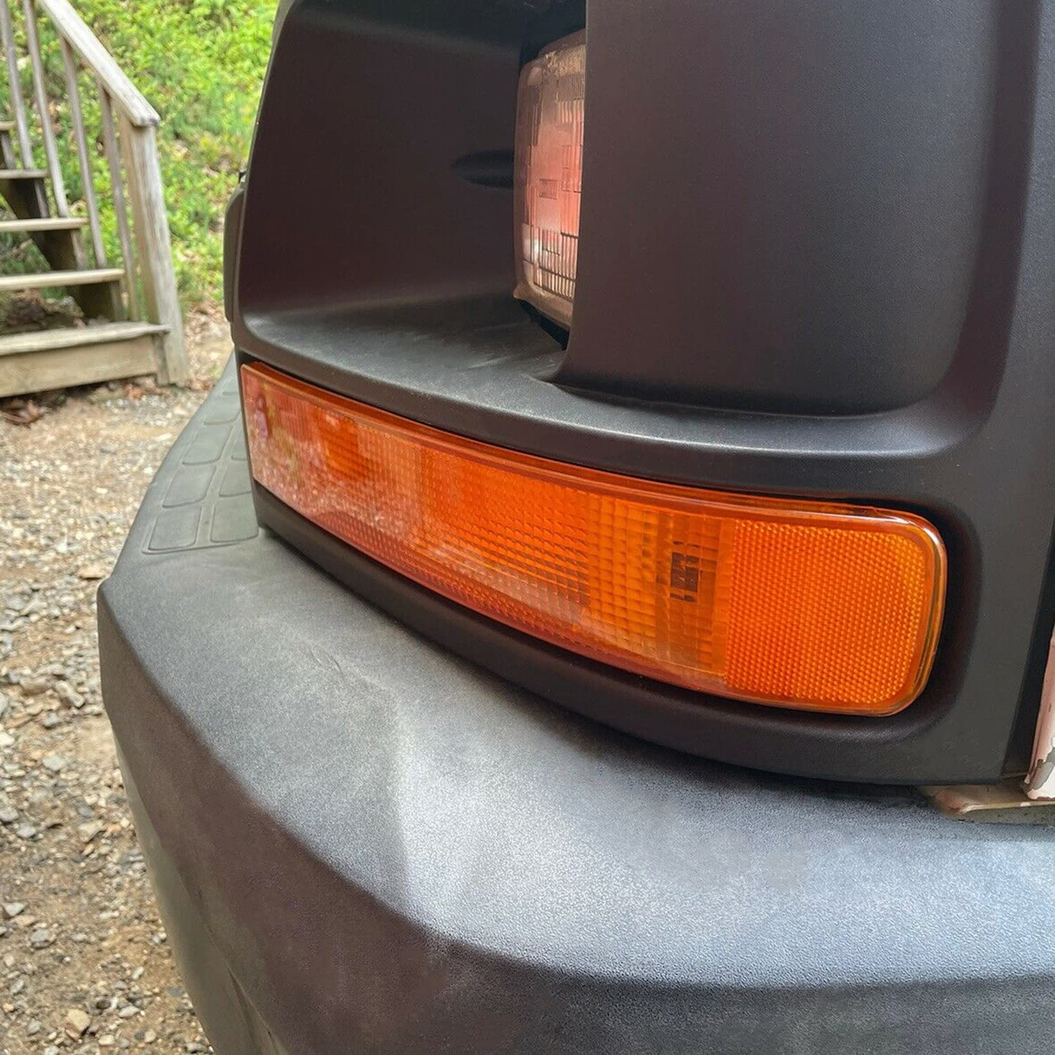 Ecotric Turn Parking Signal Light Compatible With 2003-2022 Gmc Savana Van/Chevy Chevrolet Express Side Marker Parking Light Ass