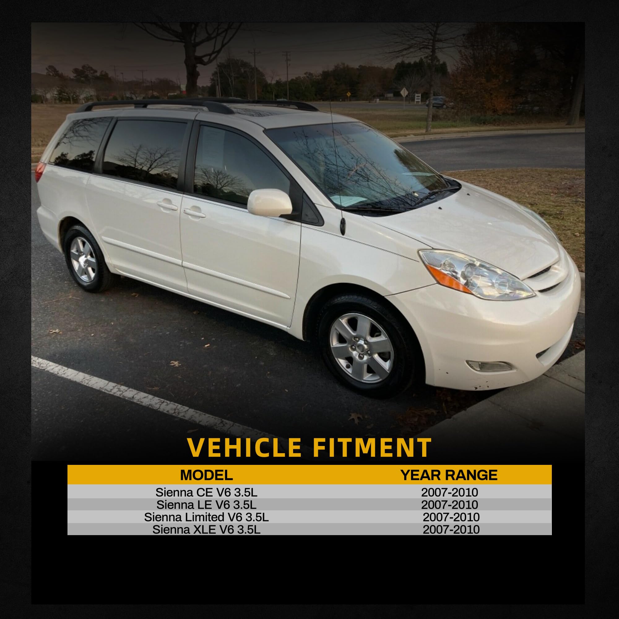 Dwvo Radiator Compatible With 2007-2010 Sienna Ce Le Xle Limited 3.5L V6 Dwrd1084