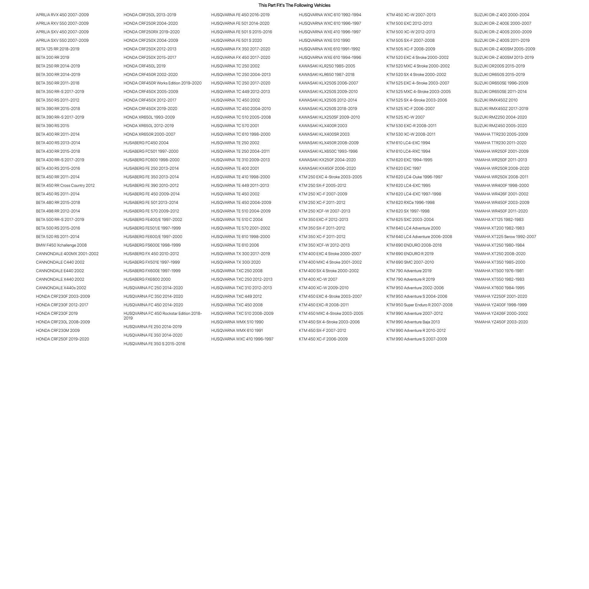 Acerbis Universal Supermoto Front Fender - Green