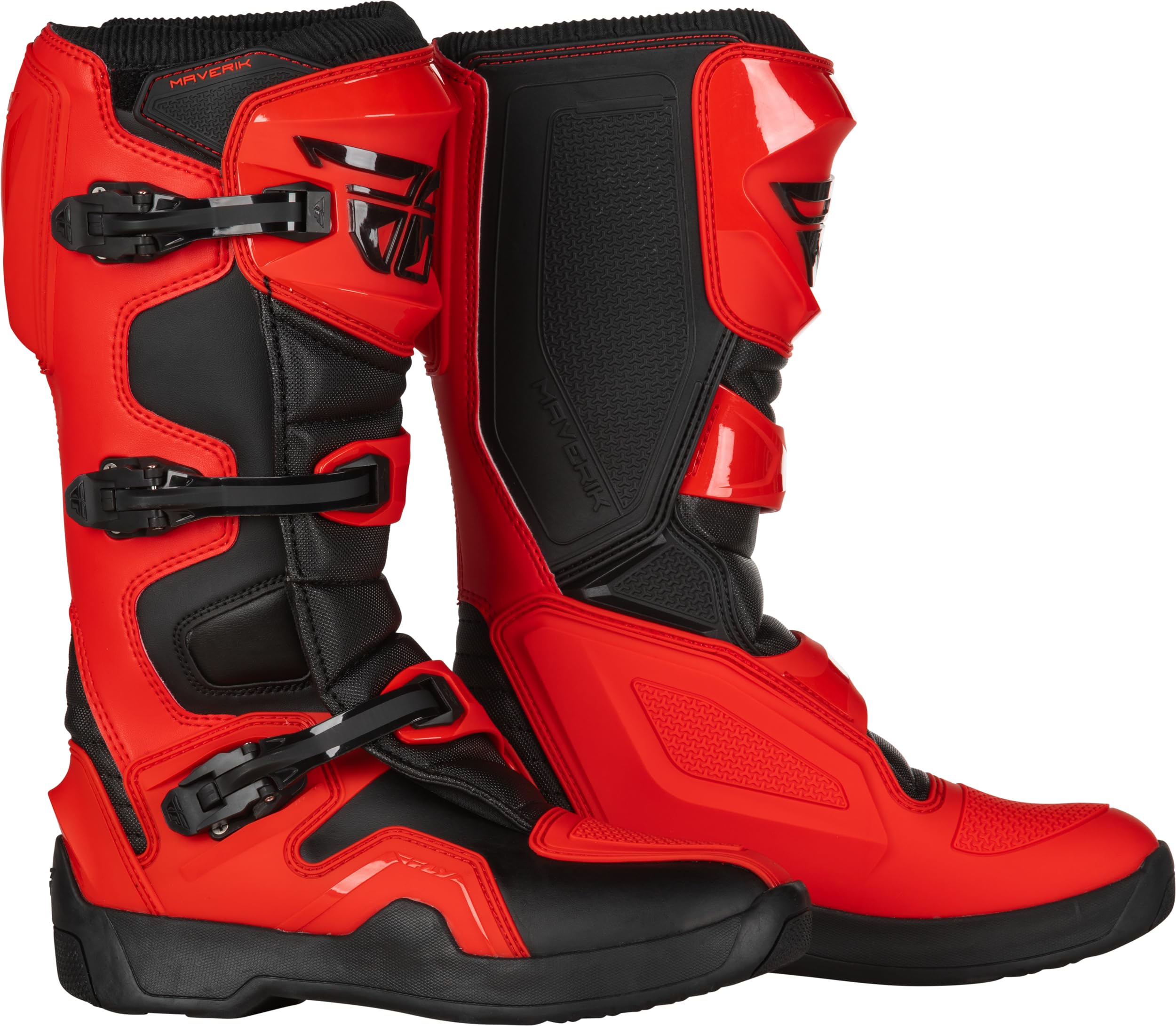 Fly Racing Maverik Boot (Red/Black, 9)