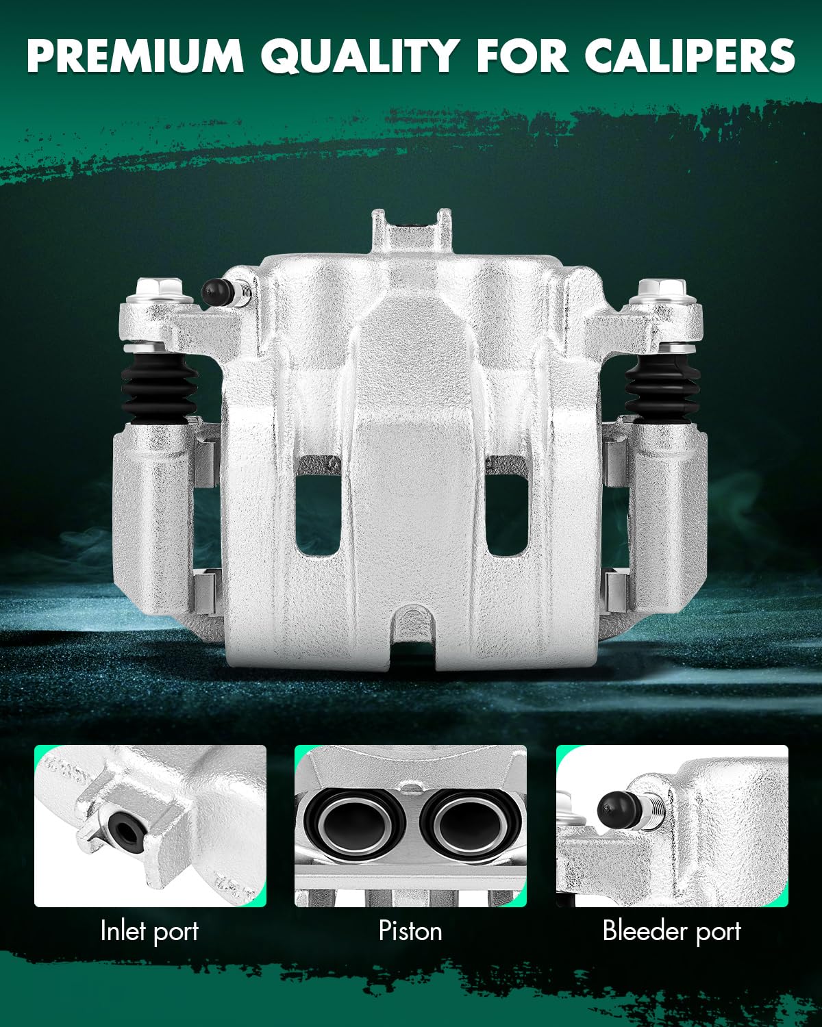 Scitoo 19B3102 19B3103 Front Left & Right Disc Brake Calipers Assembly W/Bracket For Acura For Tl 2009-2014,For Acura For Tlx 20