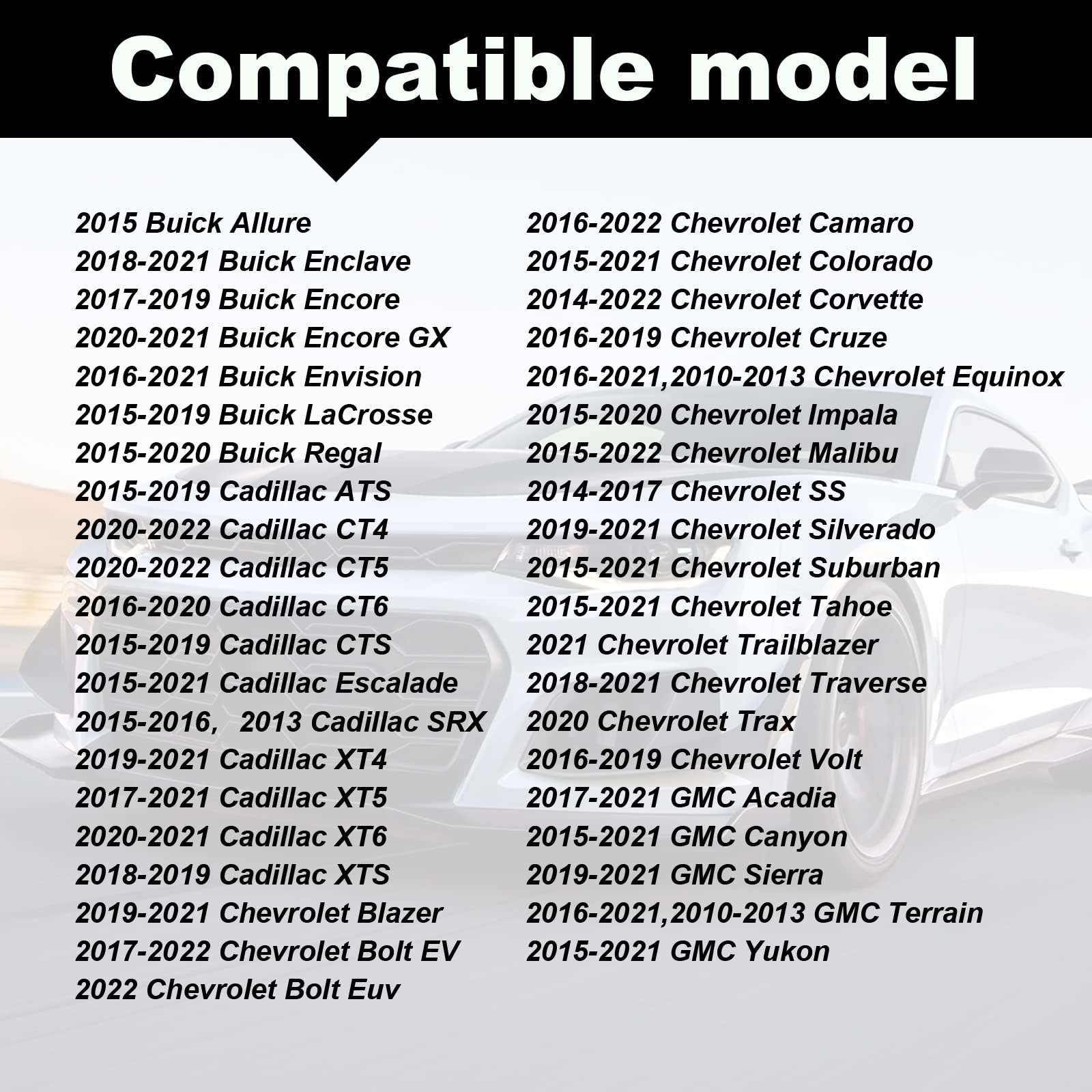 Fender Liner Splash Shield Bolt Screw 11548270 Compatible with GM Chevro-let Camaro Colorado Cruze Equinox Impala Malibu Travers