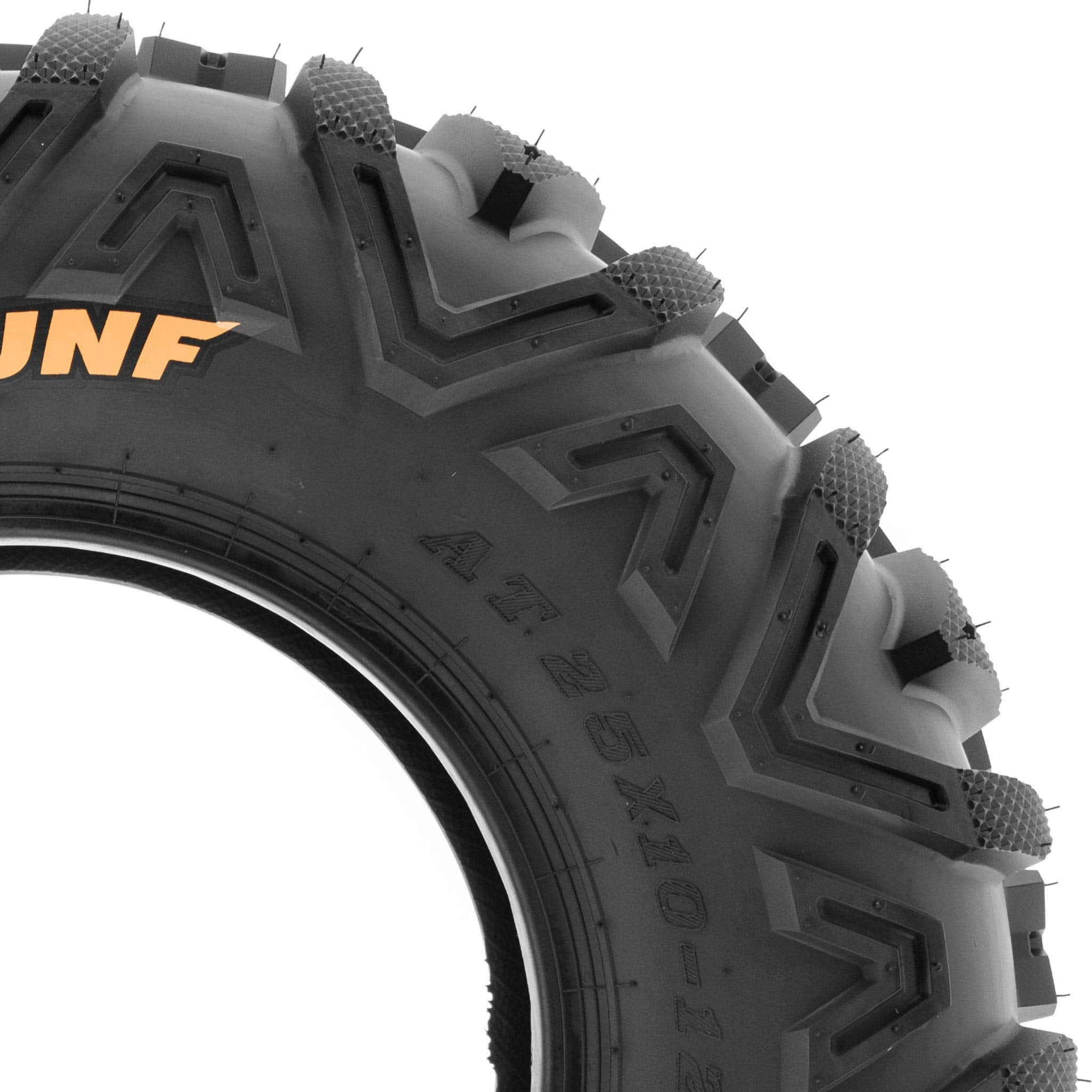Set Of 2 Sunf A033 Power.I At 25X10-11 Atv Utv Off-Road Tires All-Terrain, 6 Ply Tubeless