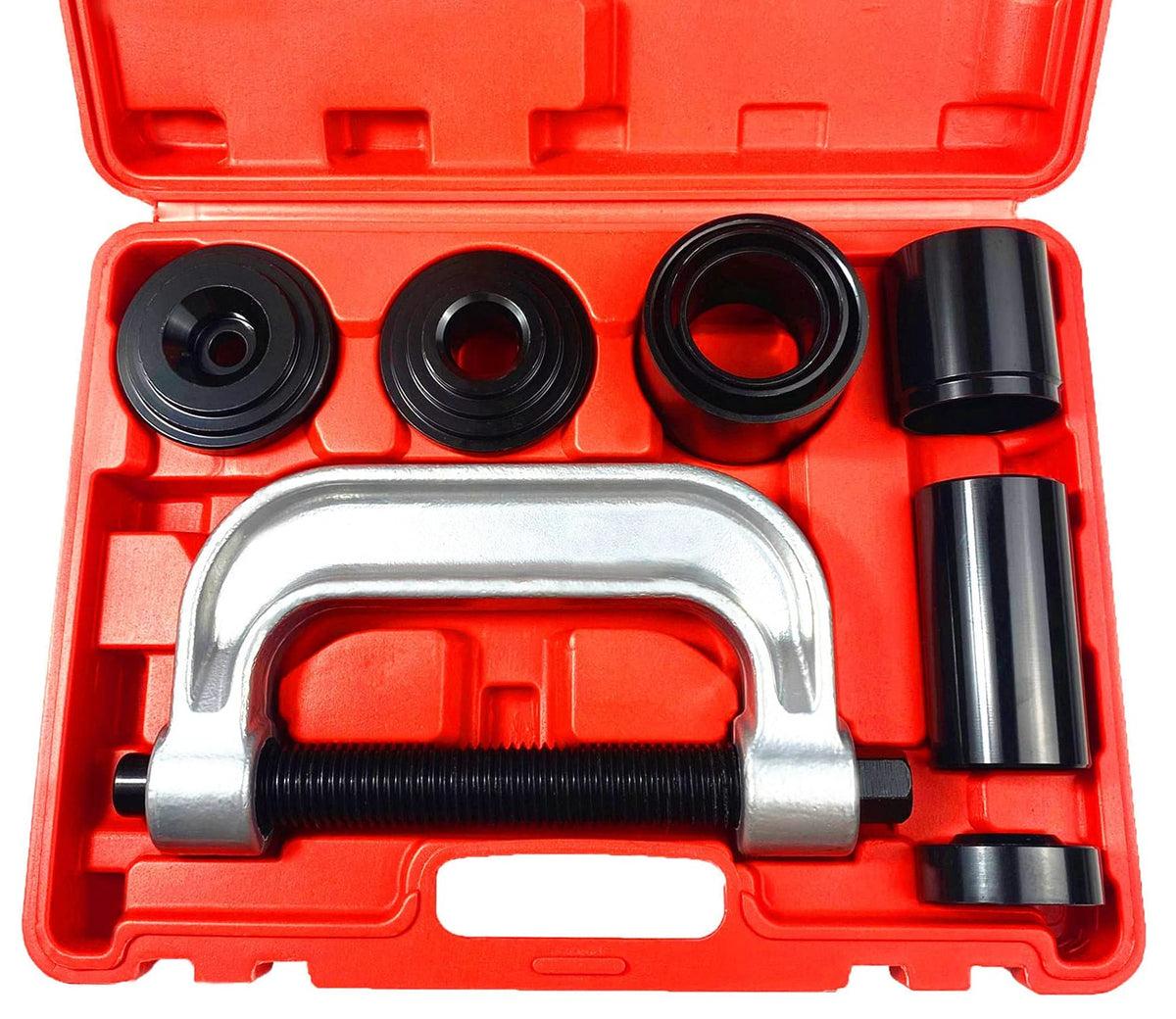 Dha Heavy Duty Ball Joint Press Kit & U Joint Removal Tool With 4X4 Adapters For Most 2Wd And 4Wd Cars Light Trucks, Ball Joint 