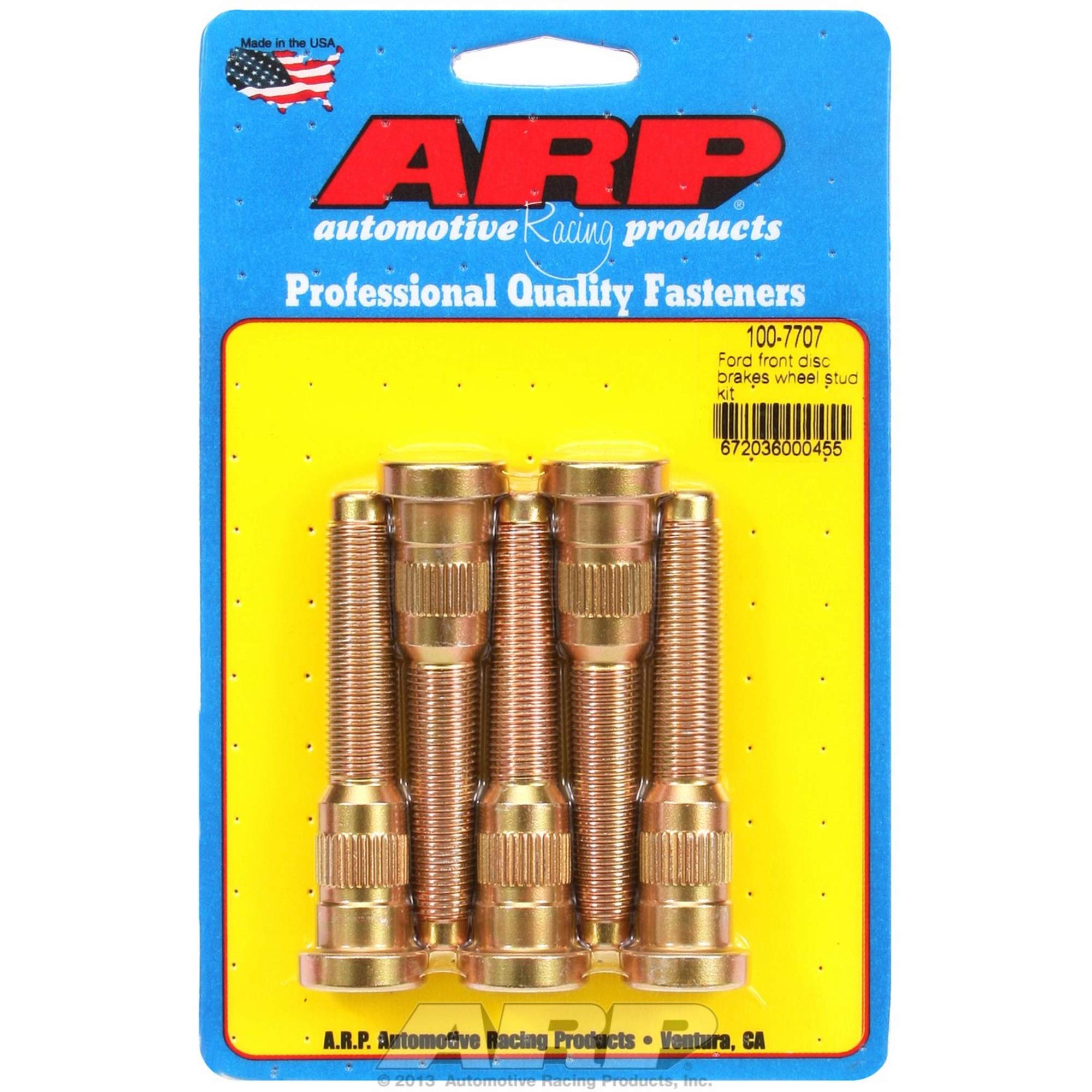Arp Front Disc Brakes Wheel Stud Kit