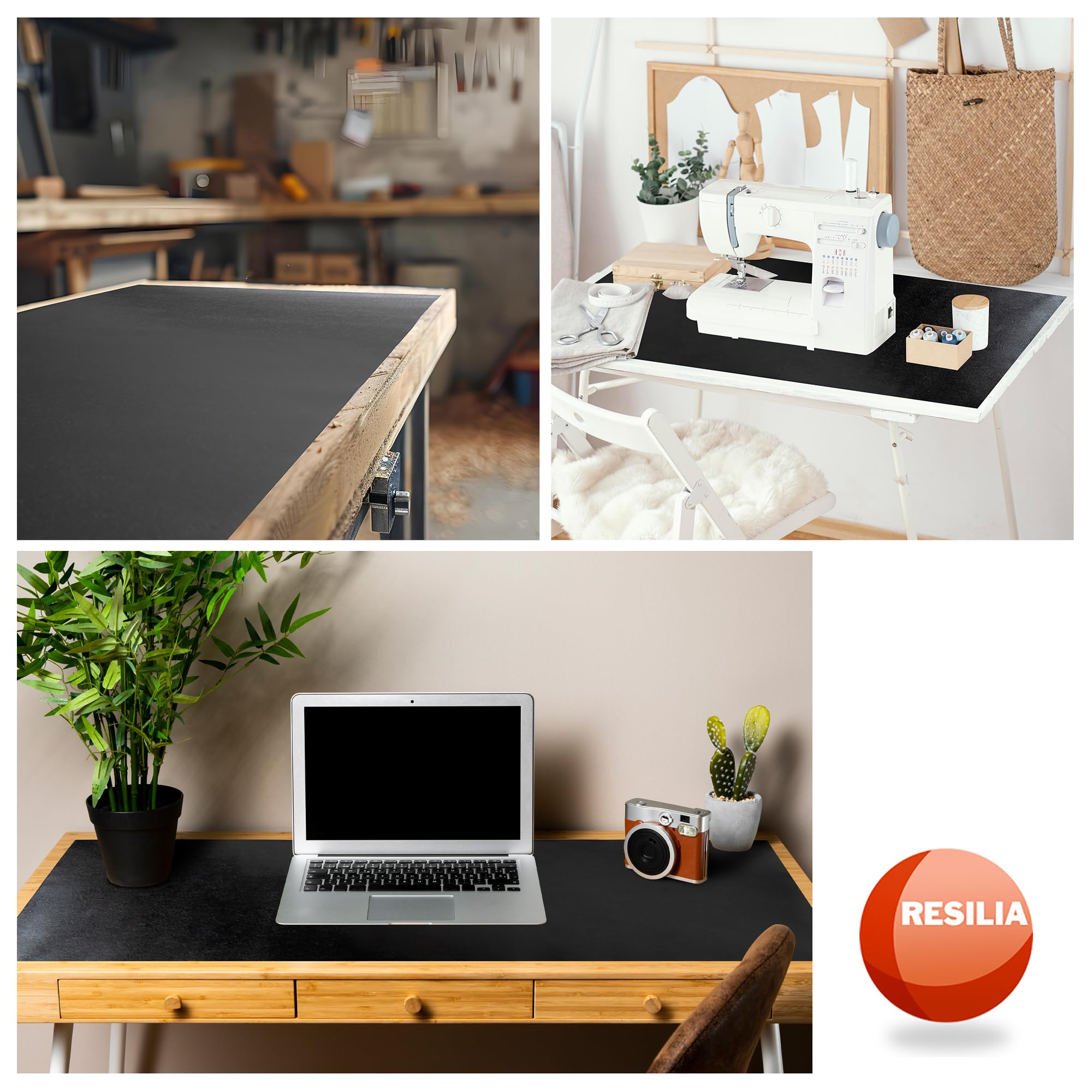 Resilia Work Bench Mat - 28'' X 96'', Scratch-Resistant Pvc Mats - Protect Your Workbench, Table, Or Tool Station From Painting,