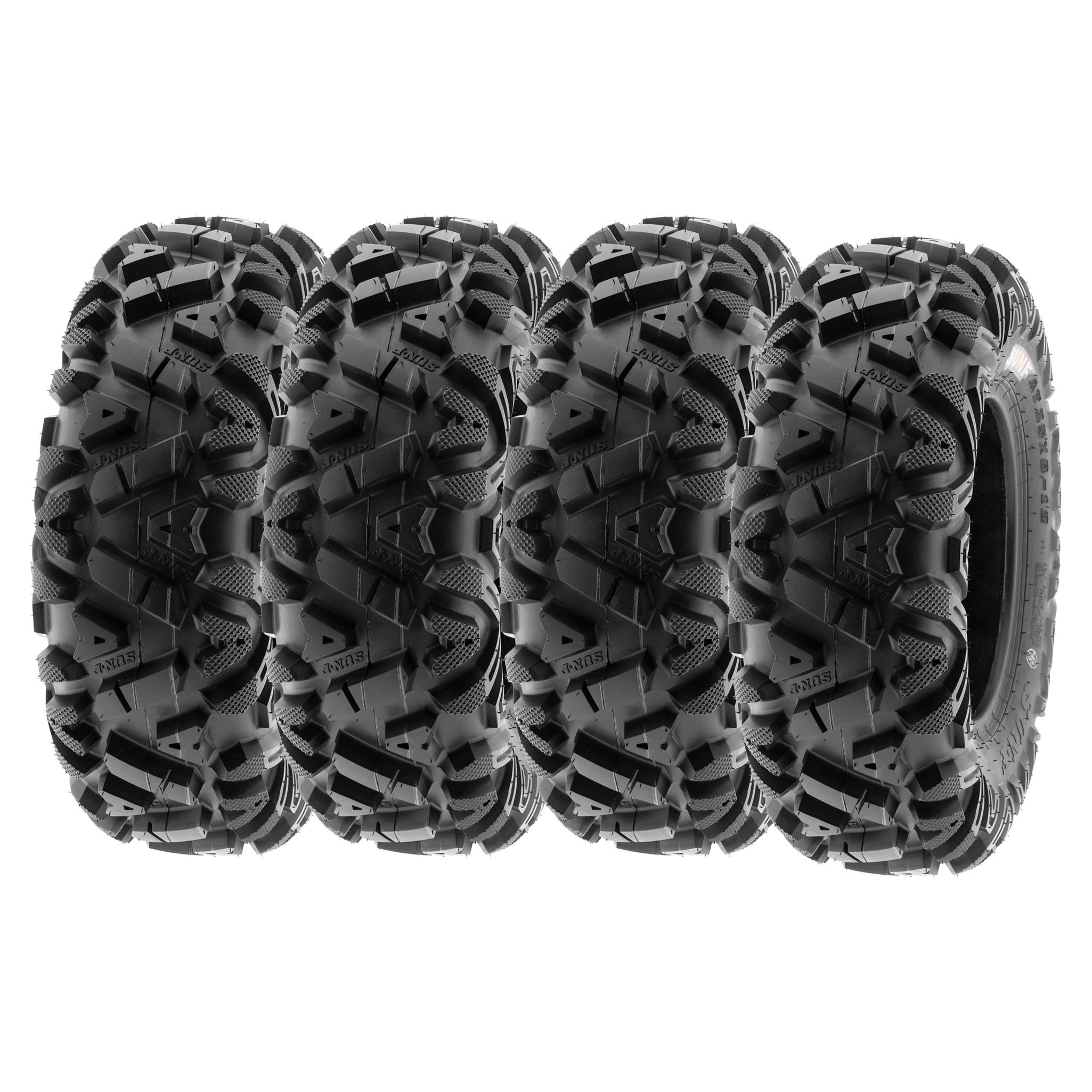 Sunf 27X9-14 27X9X14 All Terrain Tires Atv Utv 6 Pr Power I A033 - Set Of 4