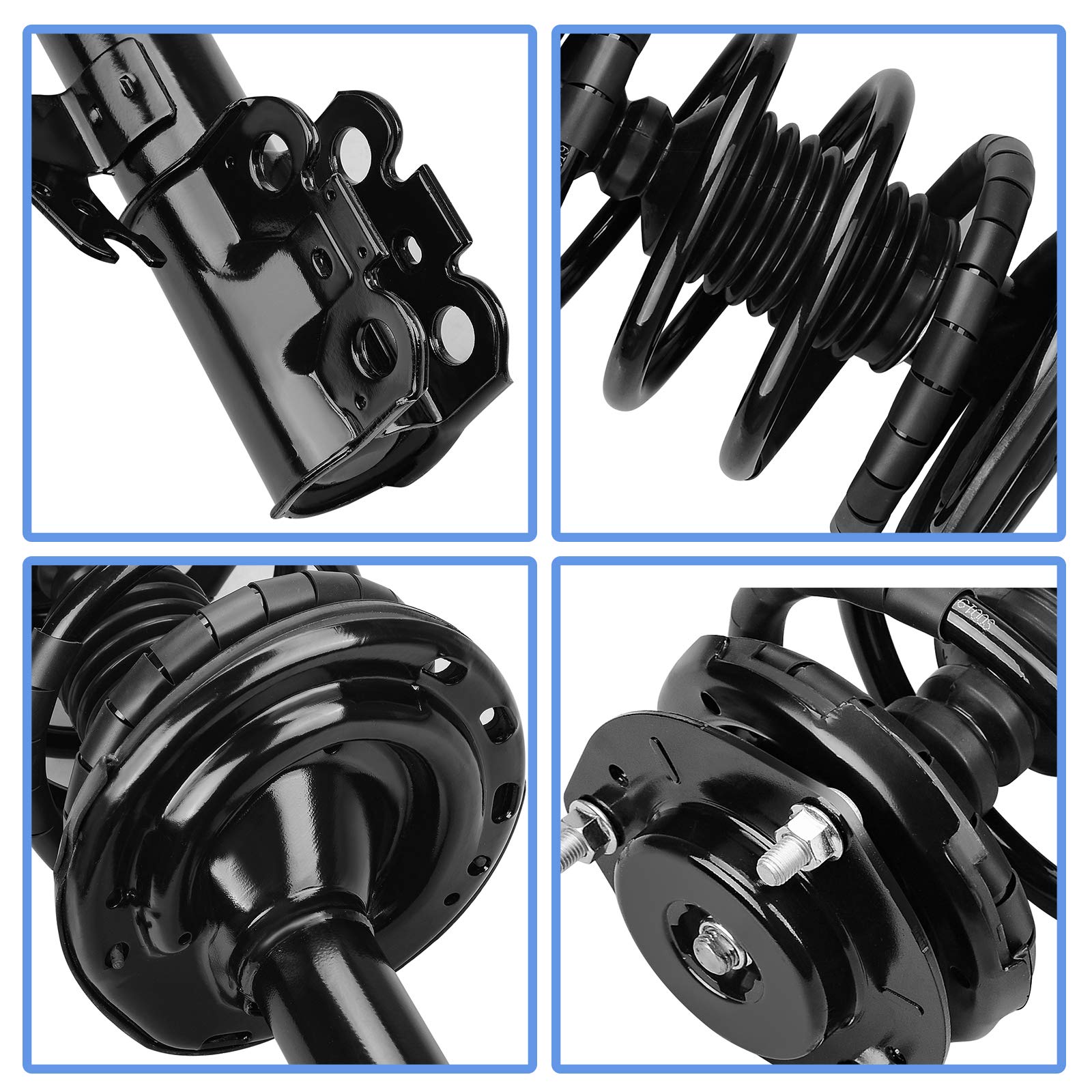 Yitamotor Front Complete Struts Shocks Suspension Compatible With 2007-2011 Camry, 2006-2012 Avalon, 2007-2009 Lexus Es350, 2006