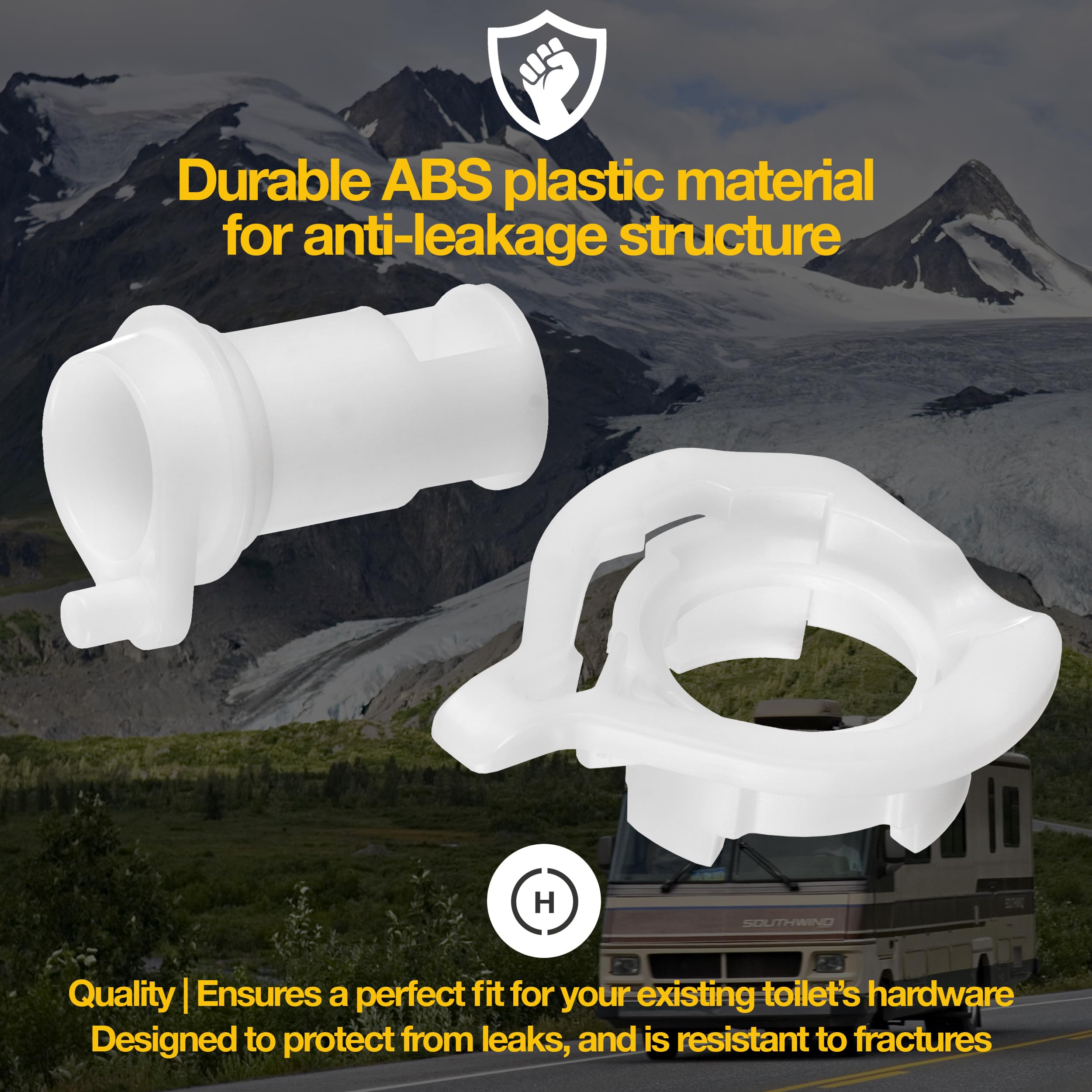 Halotronics 42049 Water Valve Style Ii Kit Compatible Replacement For Thetford Aqua Magic Style Ii Toilets - New 2024