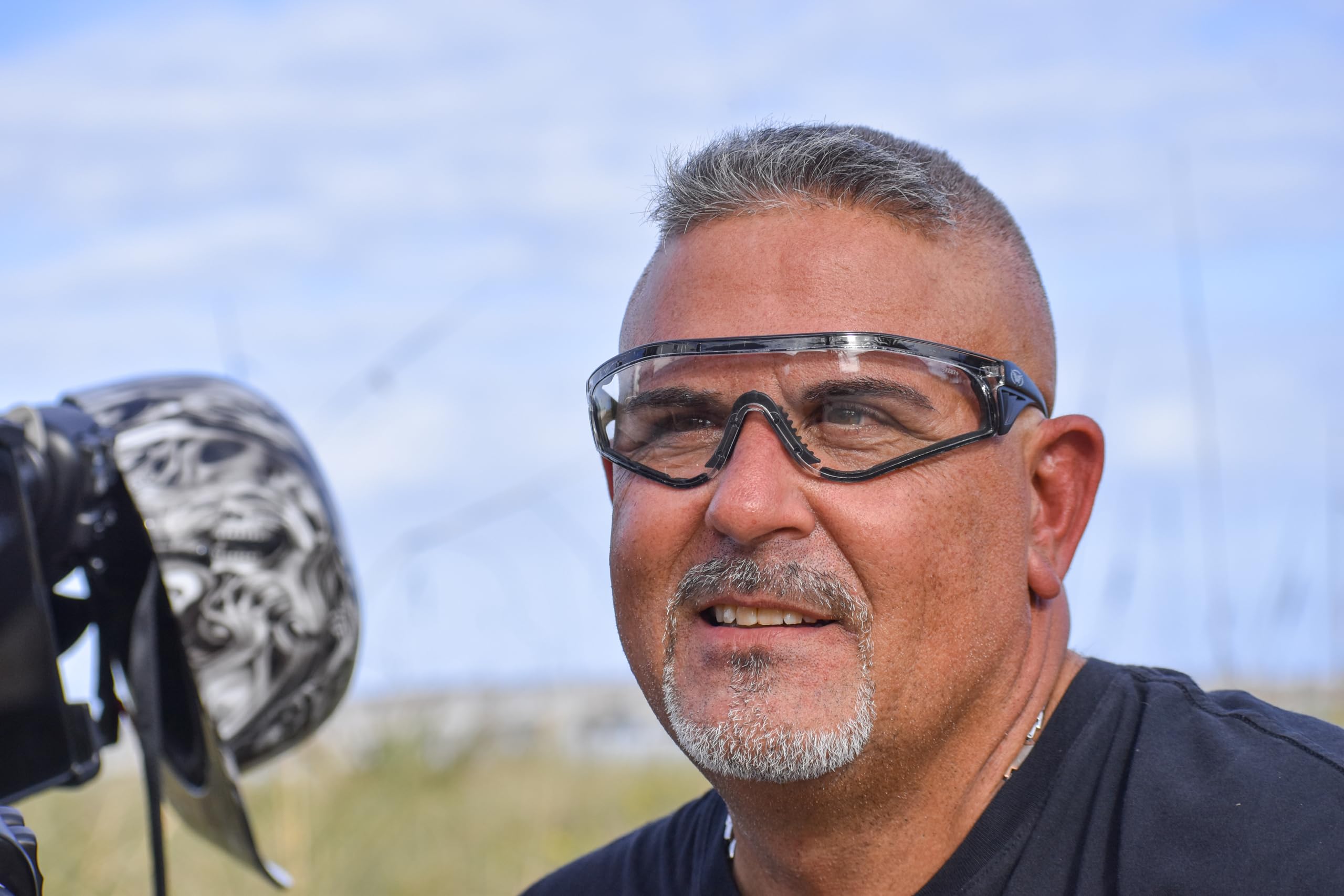 Global Vision Python Padded Wrap Around Safety Glasses Yellow Lens Z87.1