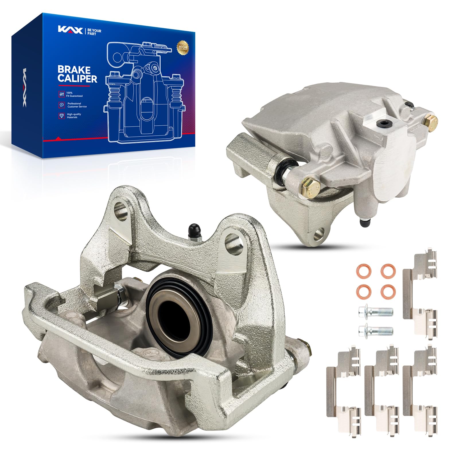 Kax Disc Brake Caliper Assembly Fit For Chevrolet/Gmc/Cadillac-Silverado 1500/Sierra 1500 2007-2018, Tahoe/Yukon/Escalade 2007-2