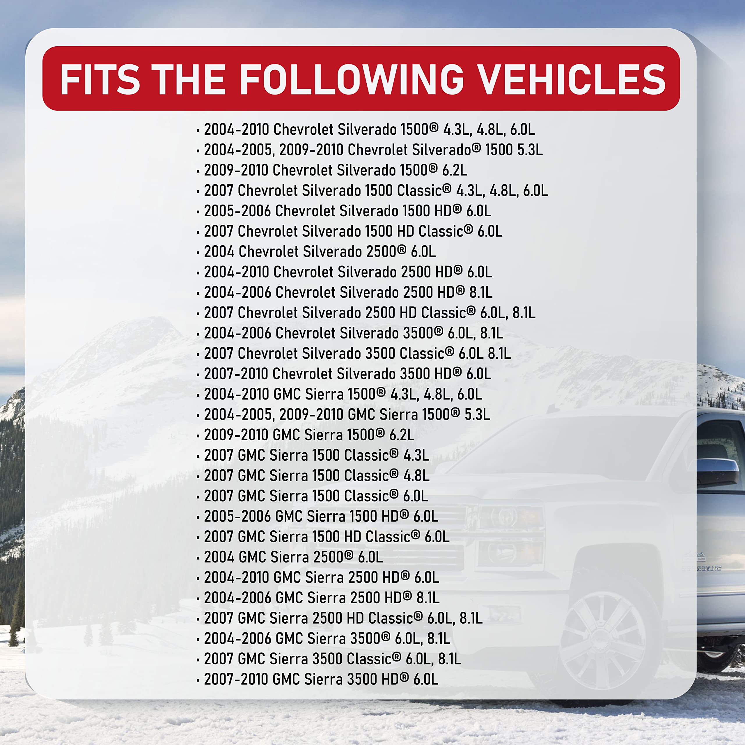 Vapor Canister Purge Valve Solenoid - Compatible with Chevrolet and GMC Vehicles - 2004-2010 - Silverado 1500, 2500 HD Classic,