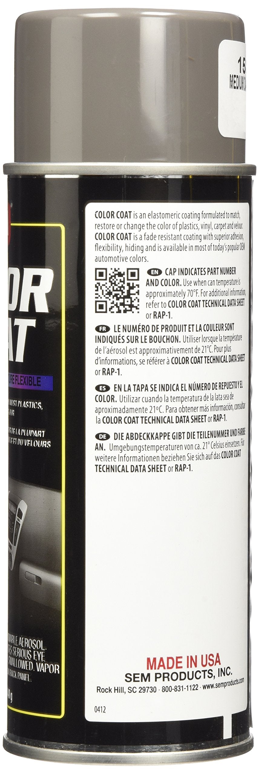 Sem Products Color Coat - Med Dk Pewter