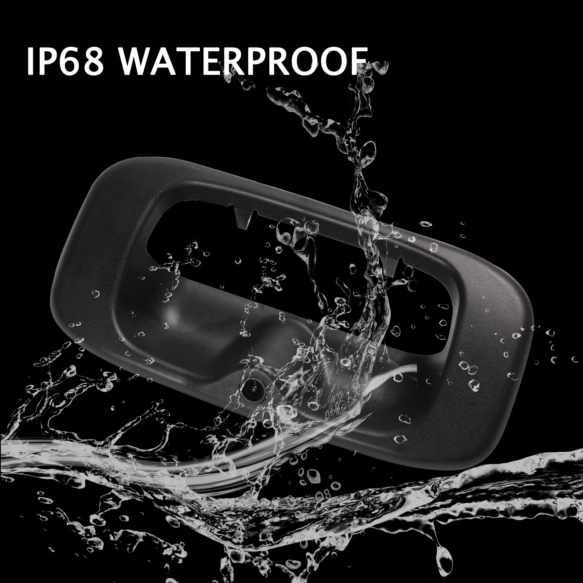 Rear View Camera Backup Back Up Tailgate Door Handle Camera Compatible With Select Chevy 1999-2006 Silverado Sierra 1500 1500 Hd