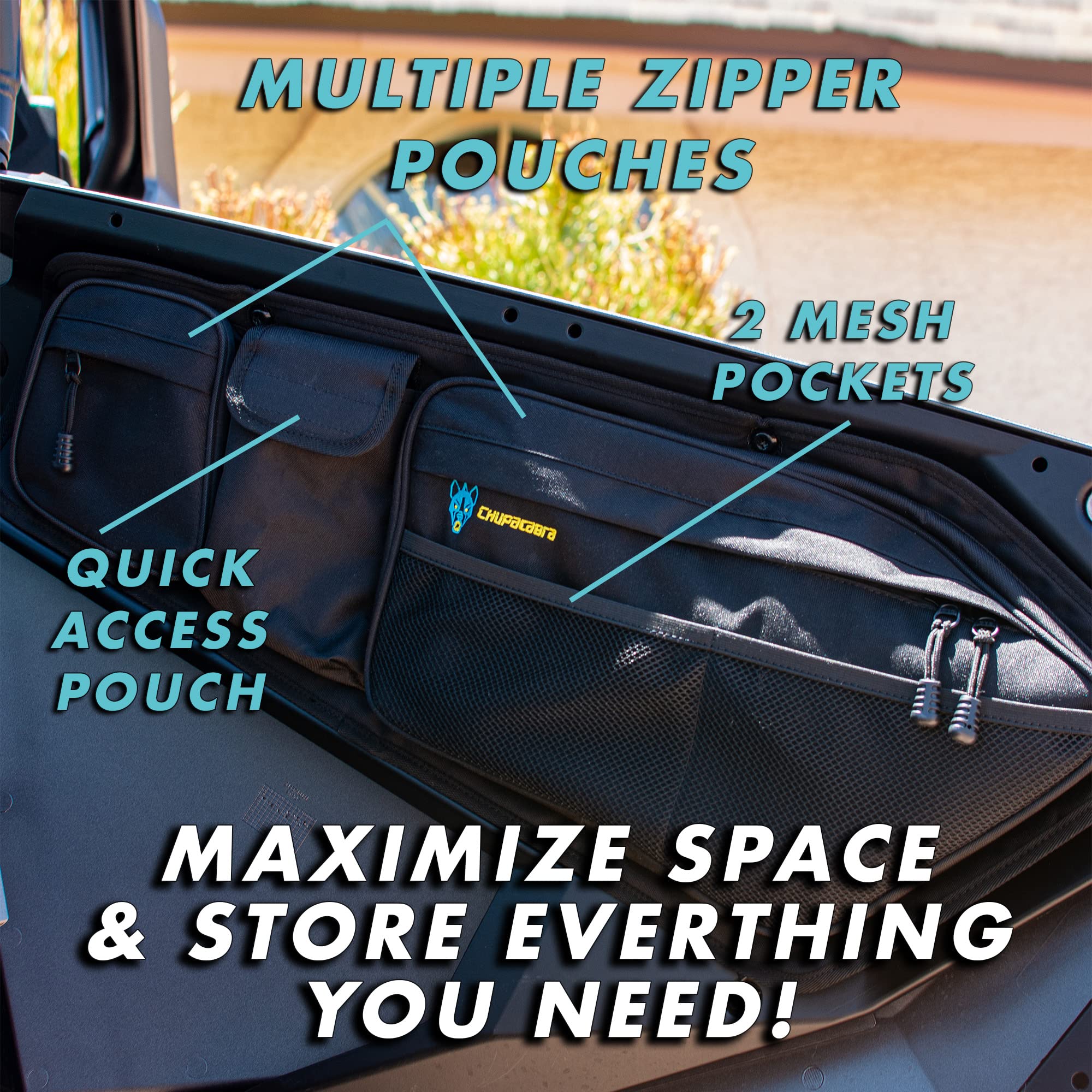 Chupacabra Offroad - Rzr Pro Xp Turbo R Pro R 2022-2023 Front Door Bags