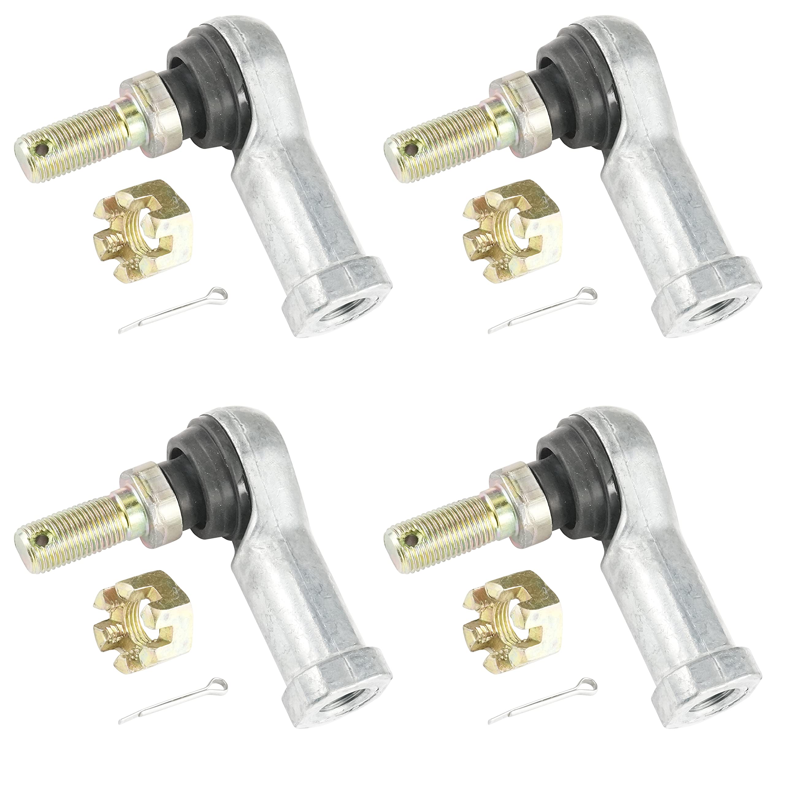 Caltric Two Sets Of Tie Rod End Kit Compatible with Honda Trx650Fa Trx-650Fa Rincon 650 2003 2004 2005