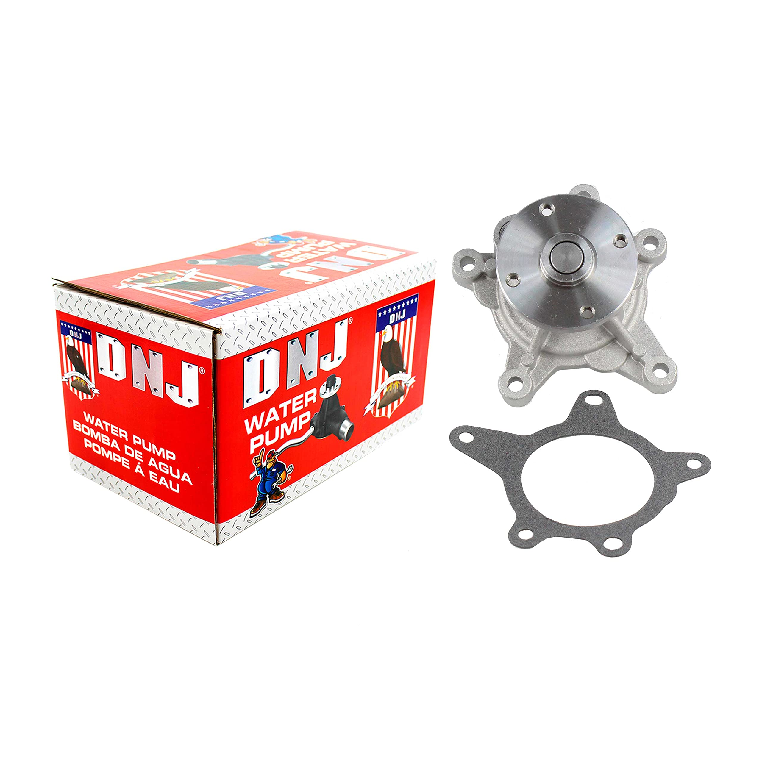 Dnj Wp190 Water Pump For 2010-2019/ Hyundai, Kia/Accent, Forte Koup, Forte5, Rio, Sonata, Soul, Veloster/ 1.6L/ Dohc/ L4/ 16V / 