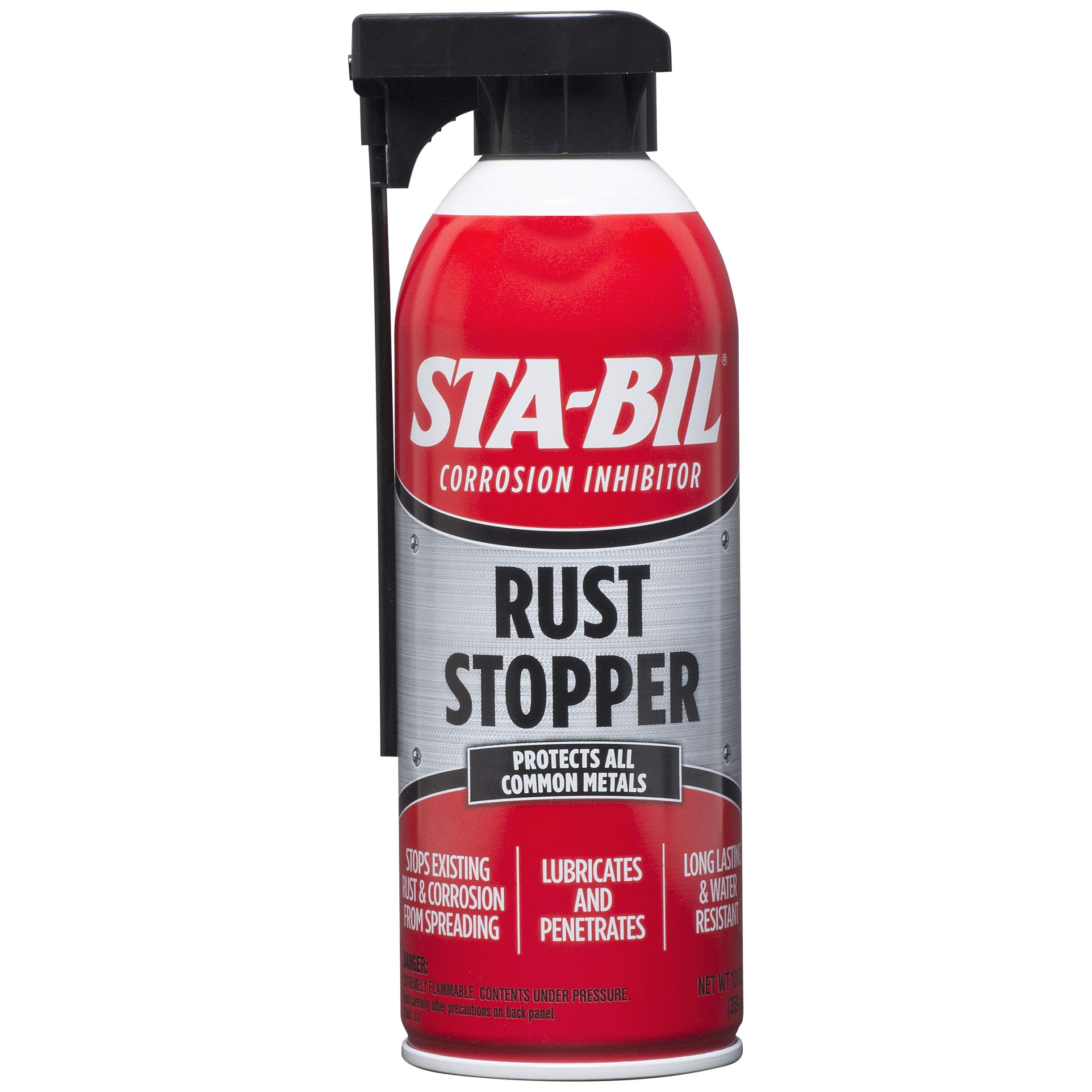 Sta-Bil Rust Stopper - Protects All Common Metals, Lubricates And Penetrates, Long Lasting And Water Resistant, Stops Existing R