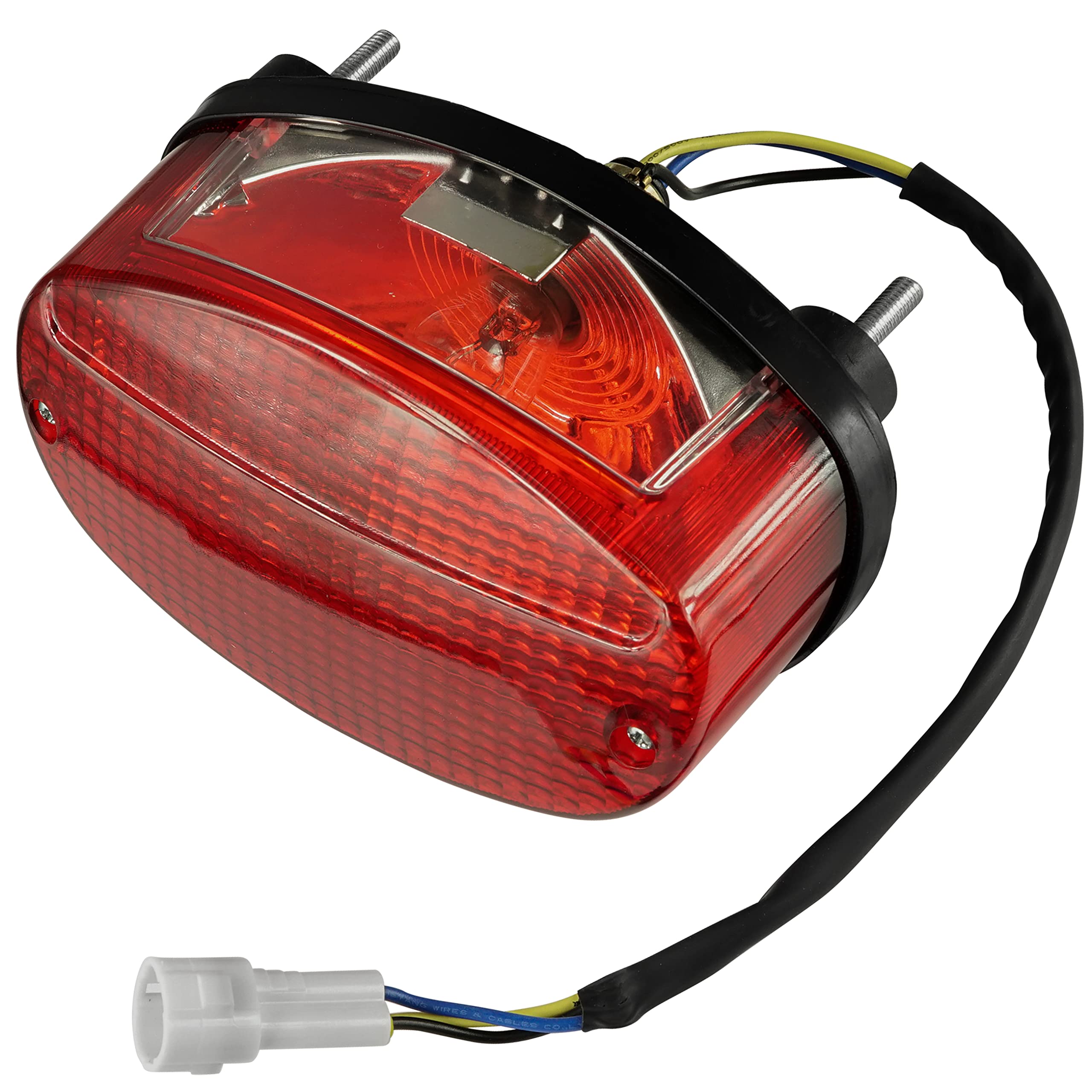 Caltric Rear Brake Taillight Compatible with Yamaha Raptor 660R 2002 2003 2004 2005/ 5LP-84700-11-00
